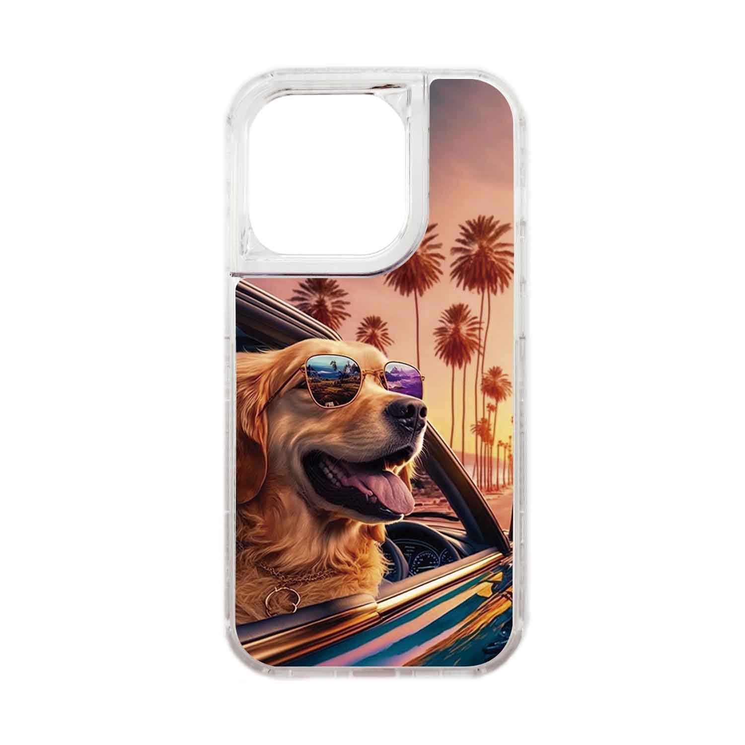 FUNDA PROTECTOR CASE 360 PARA IPHONE 15 PRO - TRANSPARENTE - 1
