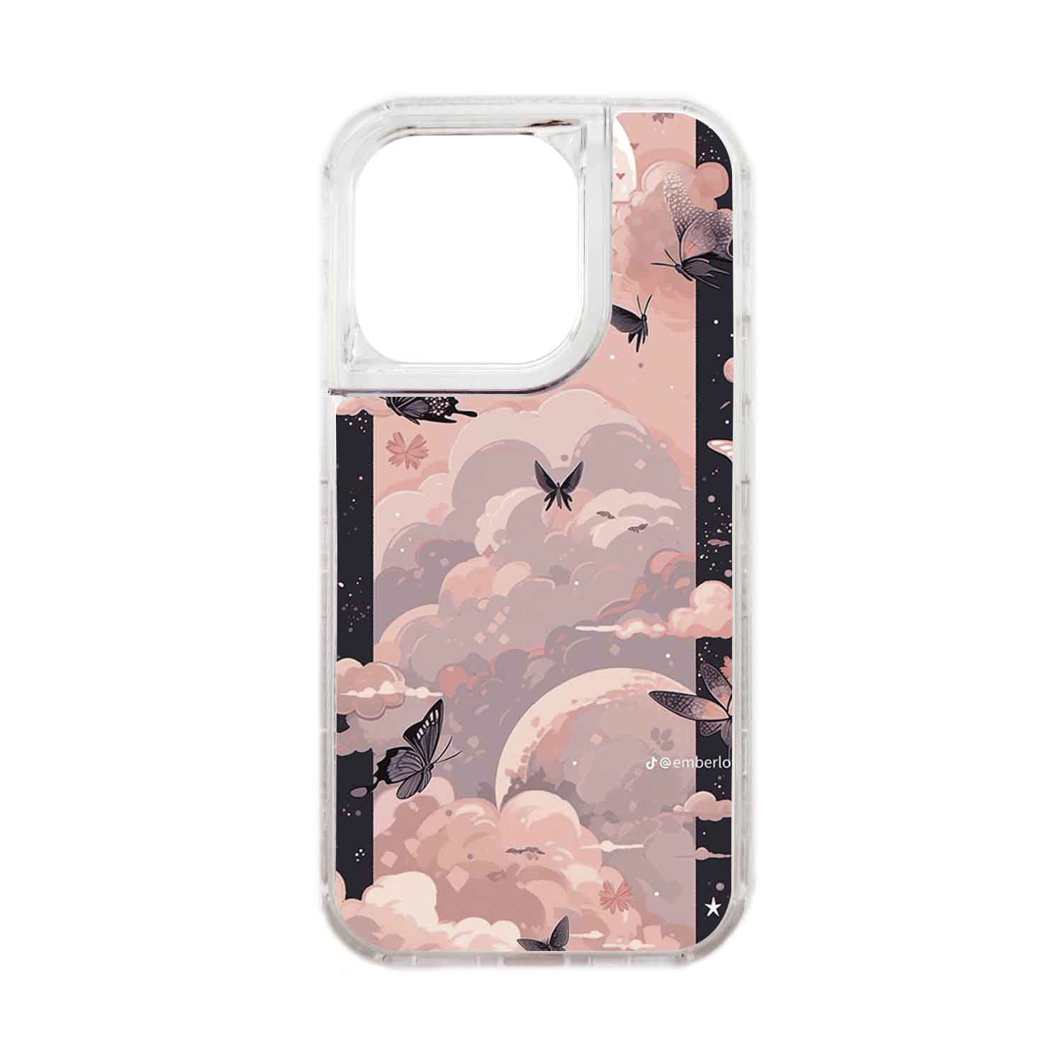 FUNDA PROTECTOR CASE 360 PARA IPHONE 15 PRO - TRANSPARENTE - 1