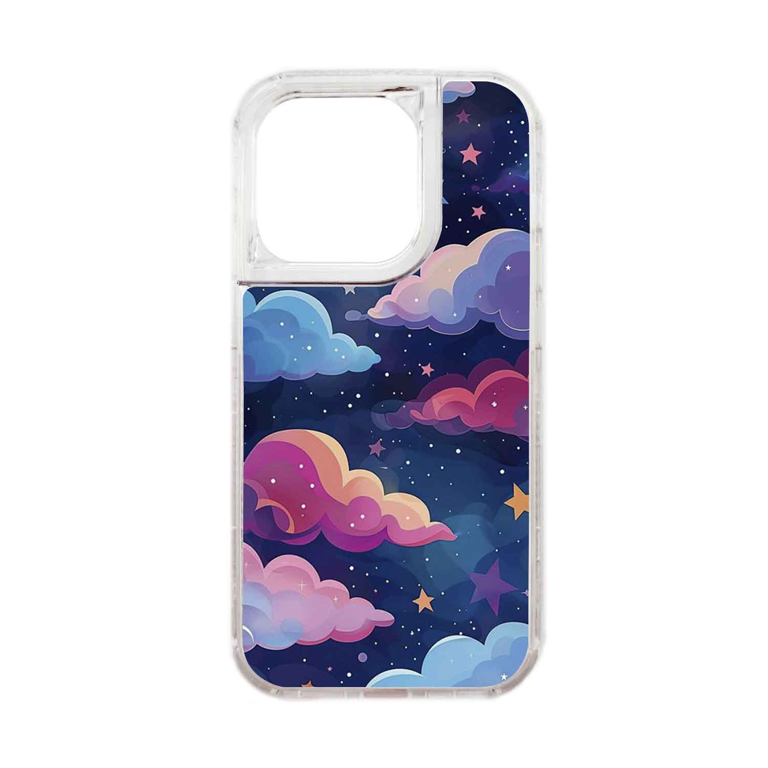 FUNDA PROTECTOR CASE 360 PARA IPHONE 15 PRO - TRANSPARENTE - 1