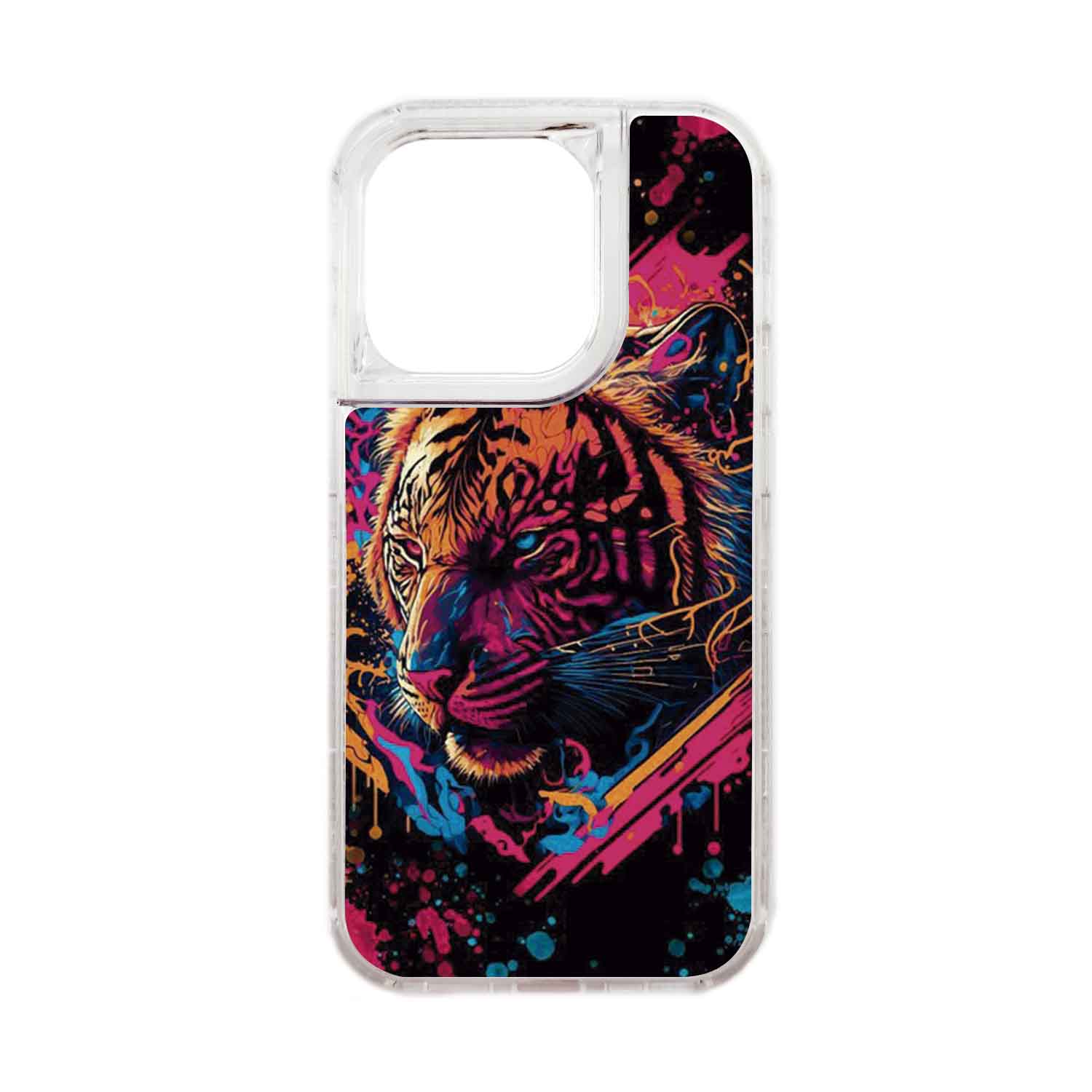 FUNDA PROTECTOR CASE 360 PARA IPHONE 15 PRO - TRANSPARENTE - 1
