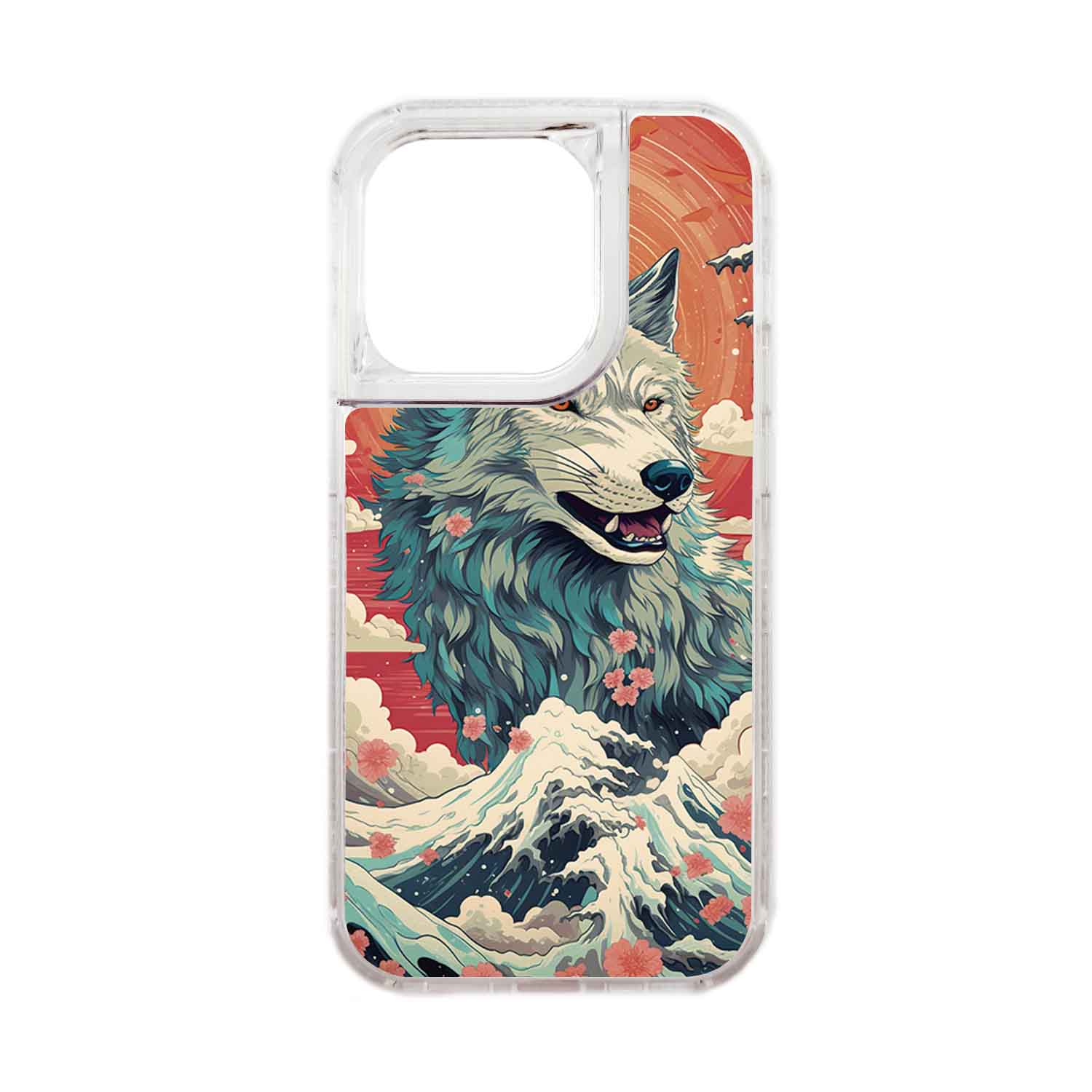 FUNDA PROTECTOR CASE 360 PARA IPHONE 15 PRO - TRANSPARENTE - 1
