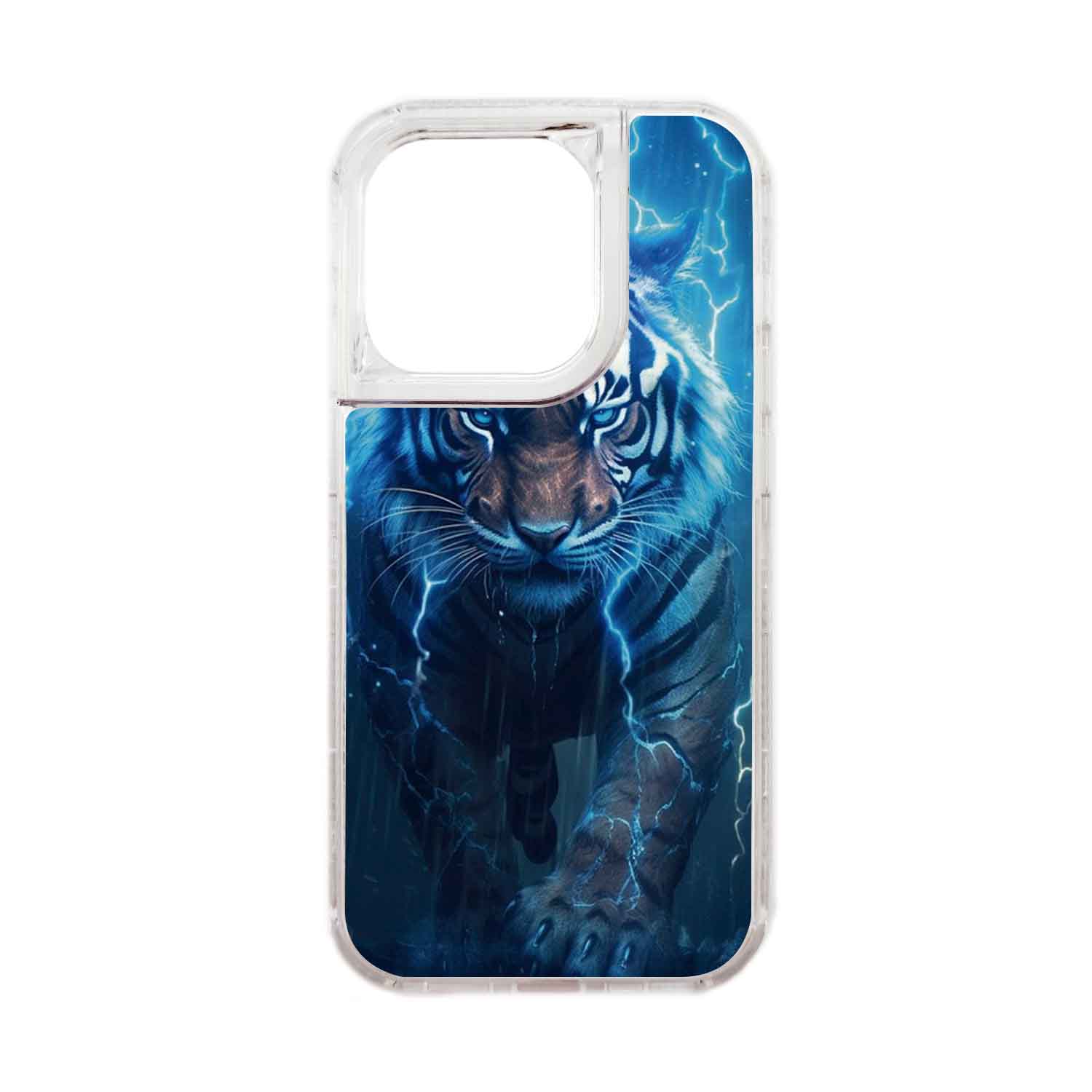 FUNDA PROTECTOR CASE 360 PARA IPHONE 15 PRO - TRANSPARENTE - 1
