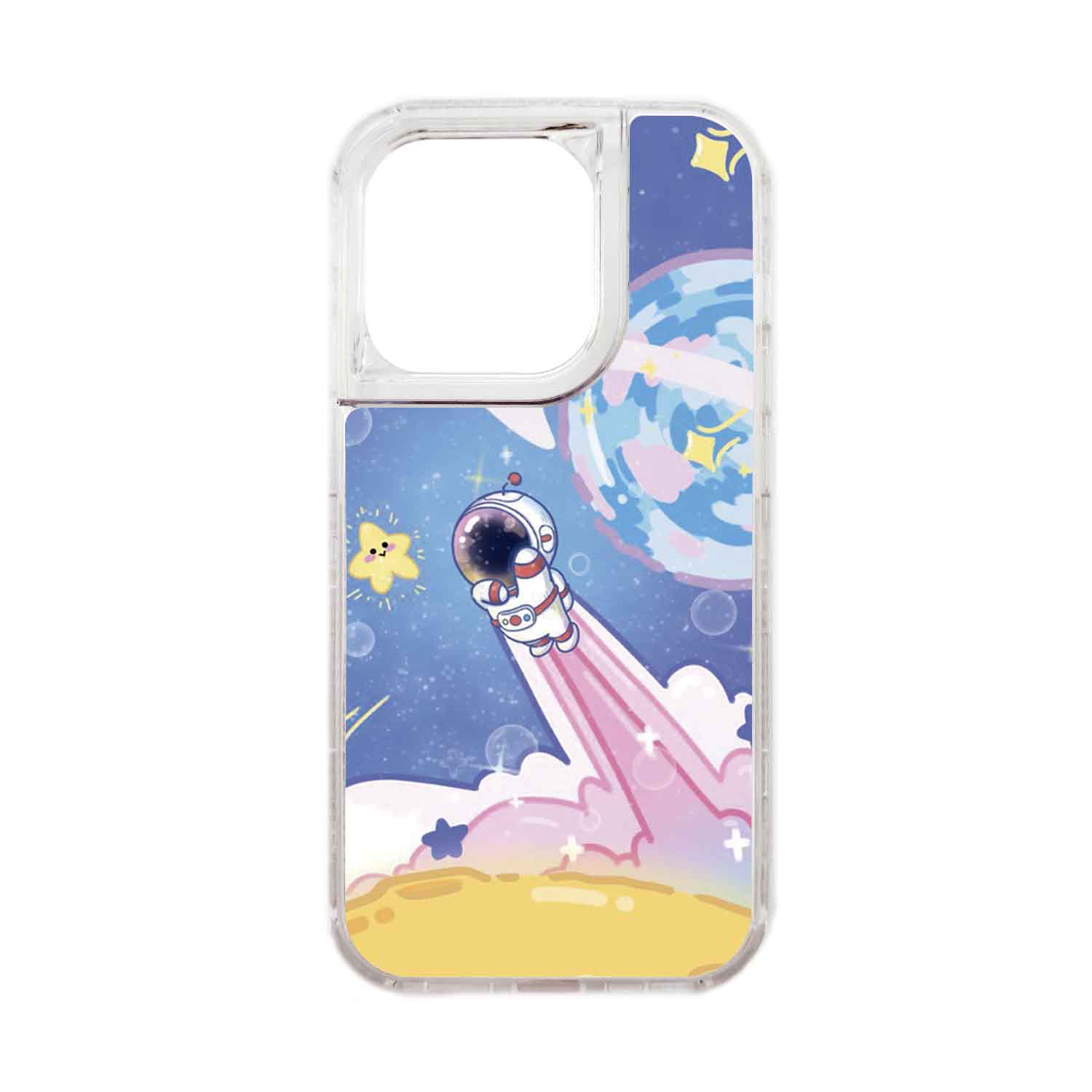 FUNDA PROTECTOR CASE 360 PARA IPHONE 15 PRO - TRANSPARENTE - 1