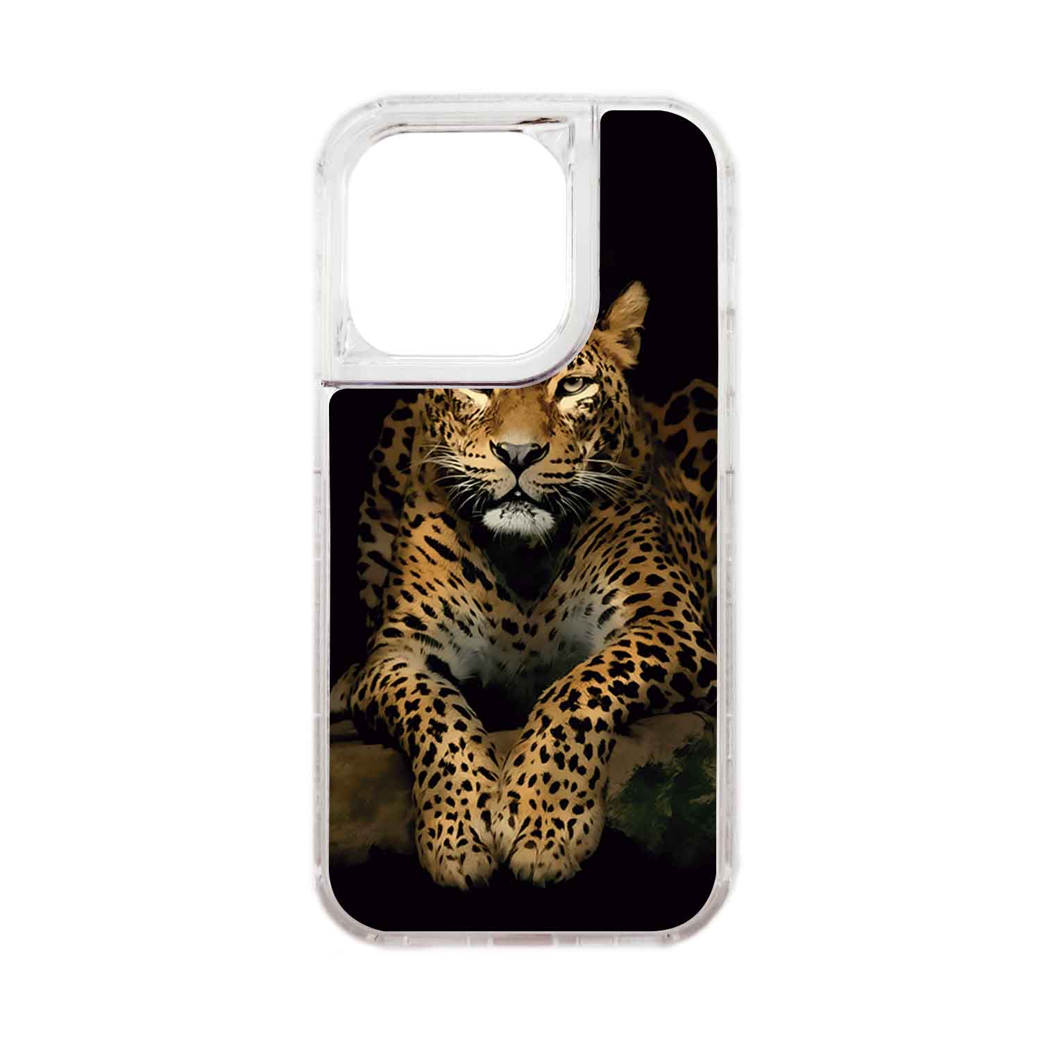 FUNDA PROTECTOR CASE 360 PARA IPHONE 15 PRO - TRANSPARENTE - 1