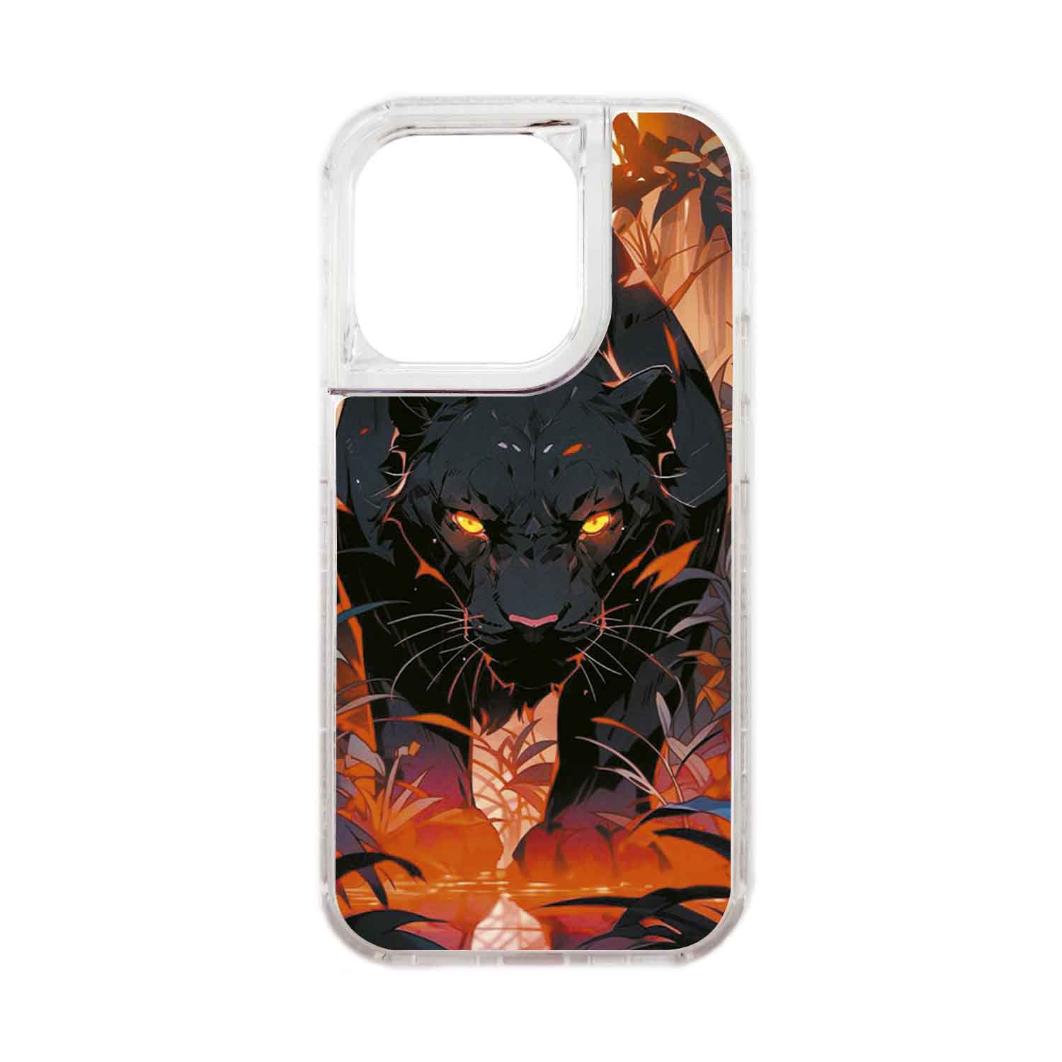 FUNDA PROTECTOR CASE 360 PARA IPHONE 15 PRO - TRANSPARENTE - 1