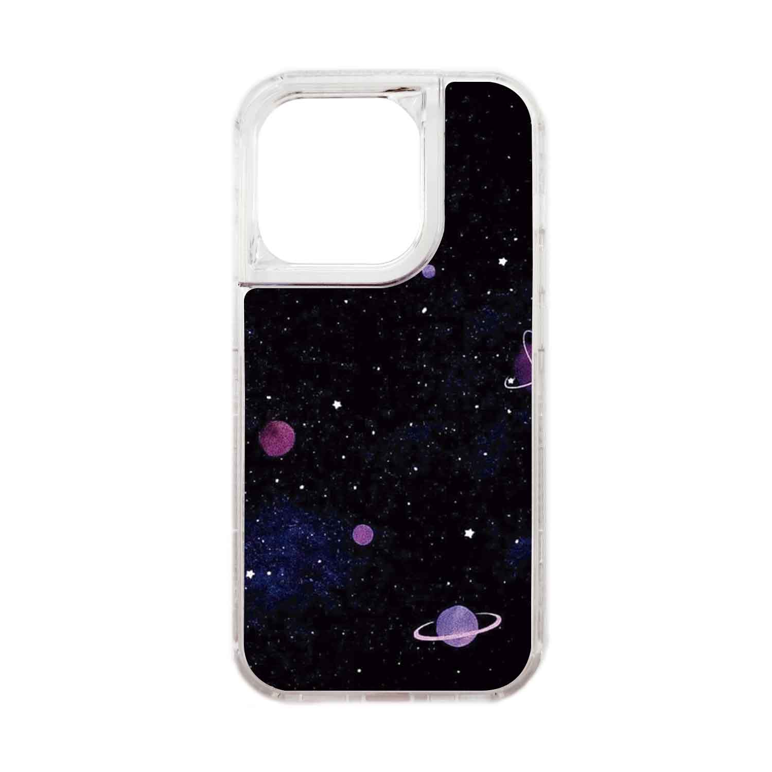 FUNDA PROTECTOR CASE 360 PARA IPHONE 15 PRO - TRANSPARENTE - 1