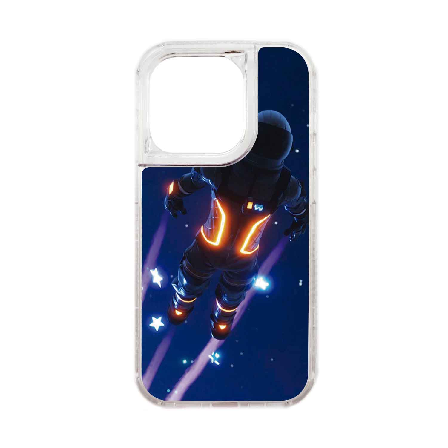 FUNDA PROTECTOR CASE 360 PARA IPHONE 15 PRO - TRANSPARENTE - 1
