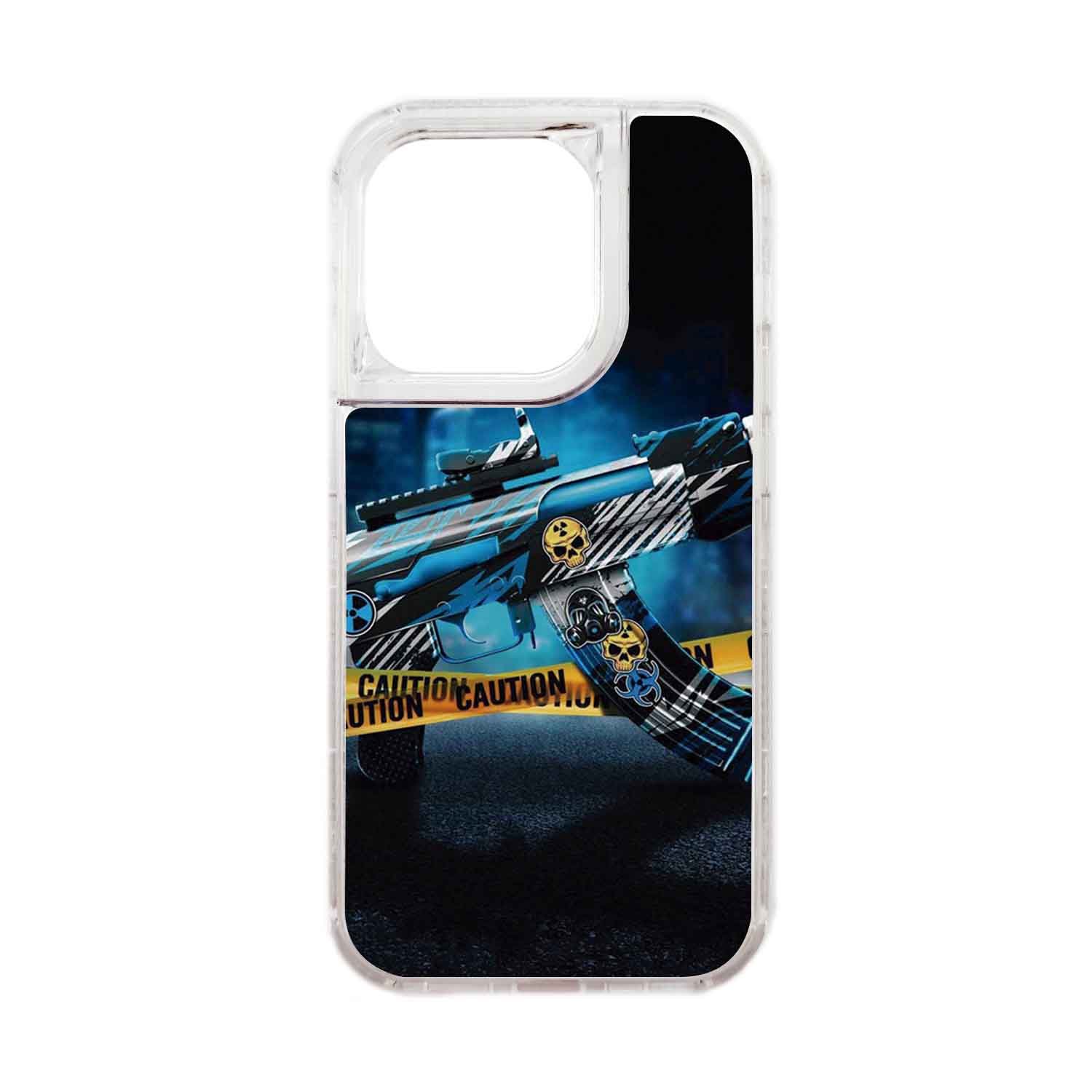FUNDA PROTECTOR CASE 360 PARA IPHONE 15 PRO - TRANSPARENTE - 1
