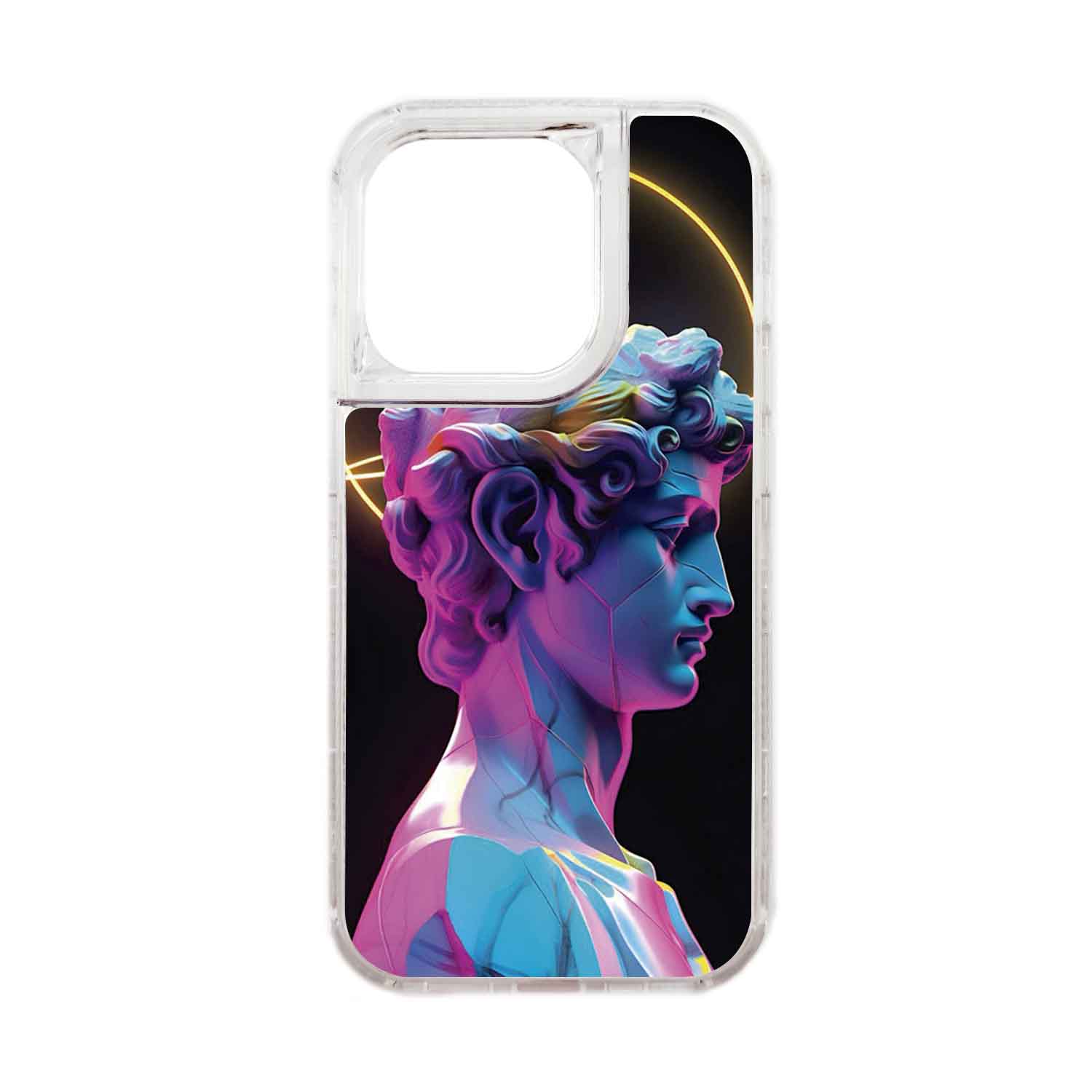 FUNDA PROTECTOR CASE 360 PARA IPHONE 15 PRO - TRANSPARENTE - 1