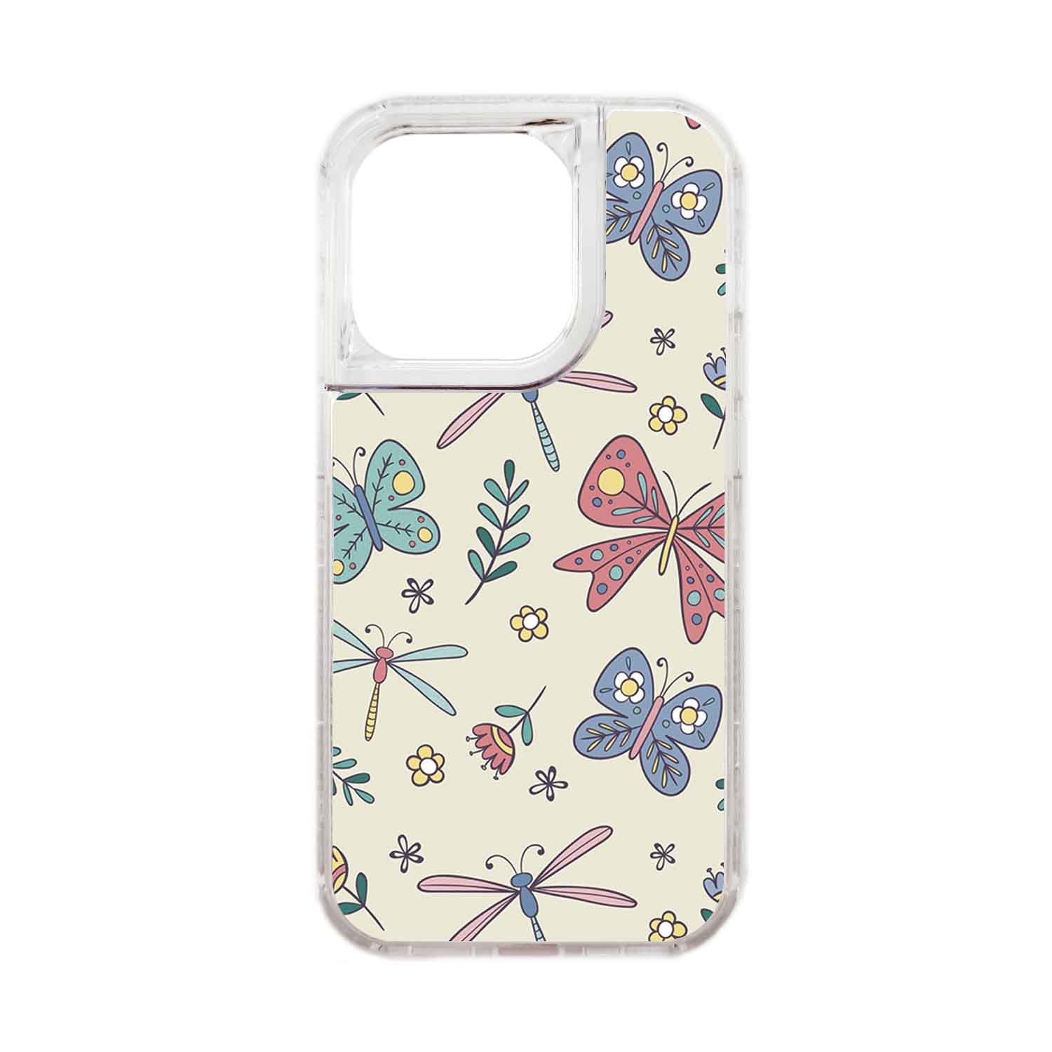 FUNDA PROTECTOR CASE 360 PARA IPHONE 15 PRO - TRANSPARENTE - 1