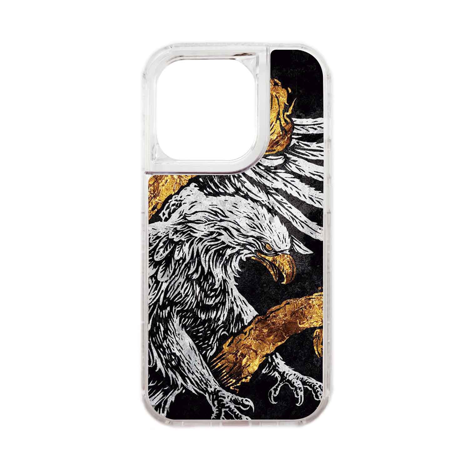 FUNDA PROTECTOR CASE 360 PARA IPHONE 15 PRO - TRANSPARENTE - 1
