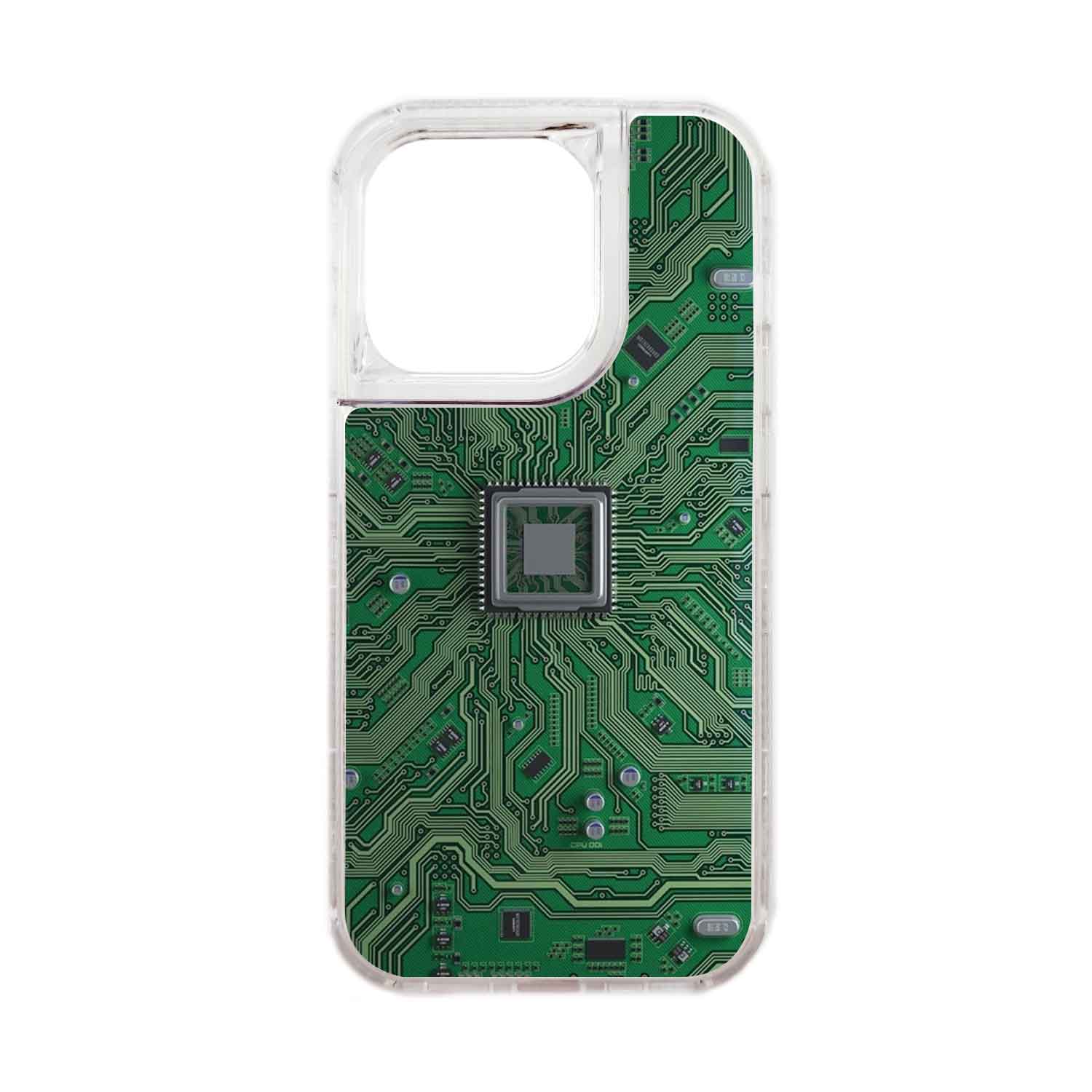 FUNDA PROTECTOR CASE 360 PARA IPHONE 15 PRO - TRANSPARENTE - 1