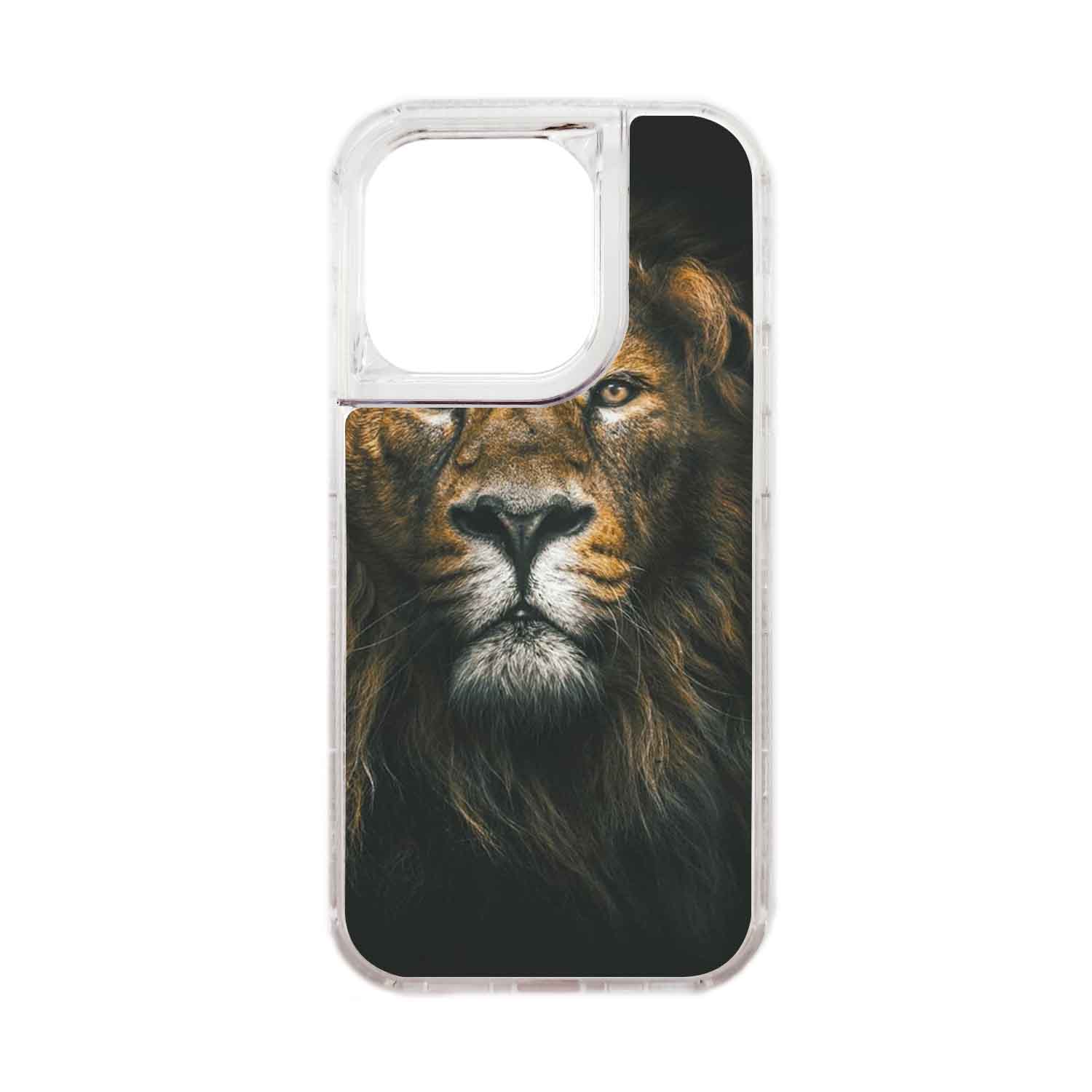FUNDA PROTECTOR CASE 360 PARA IPHONE 15 PRO - TRANSPARENTE - 1