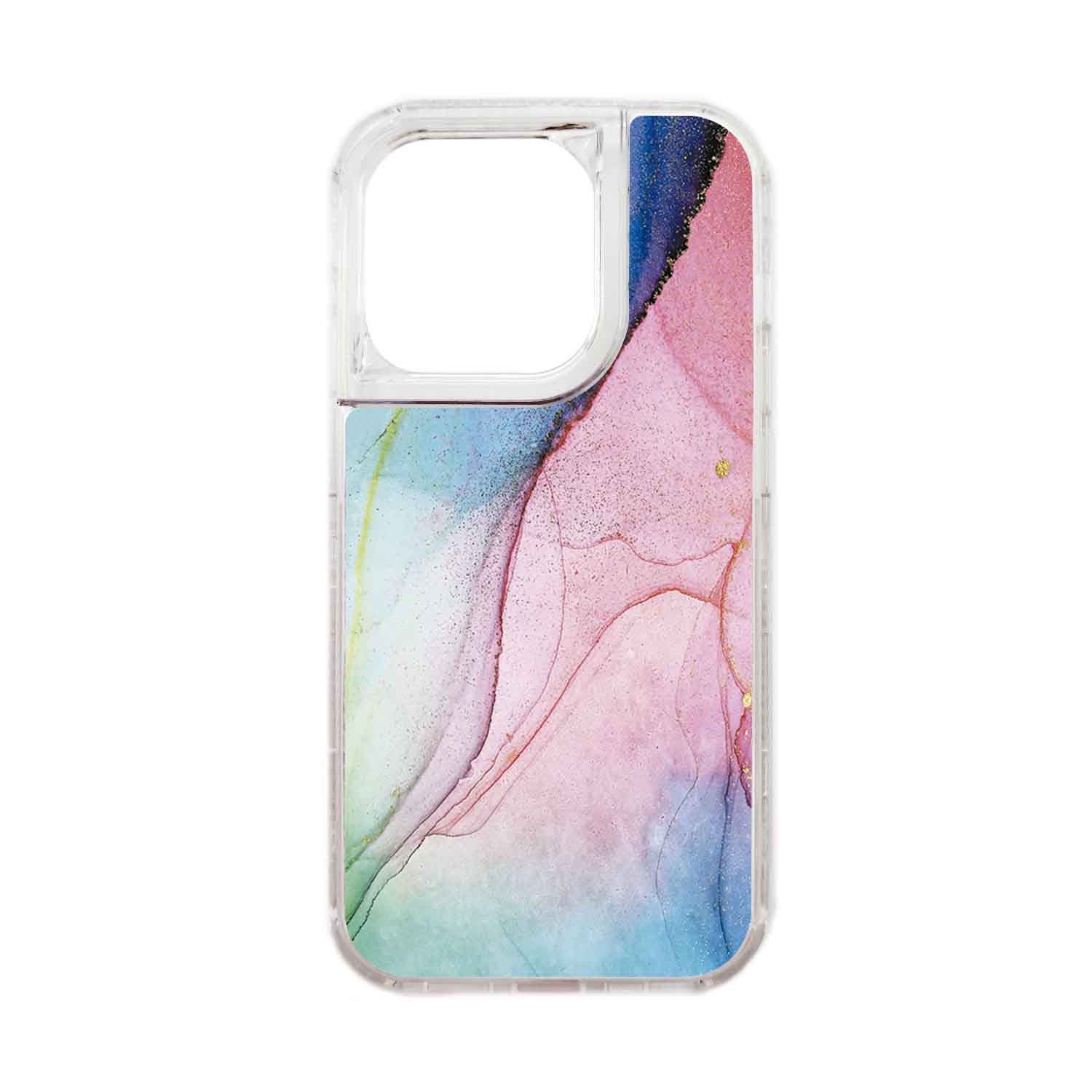 FUNDA PROTECTOR CASE 360 PARA IPHONE 15 PRO - TRANSPARENTE - 1