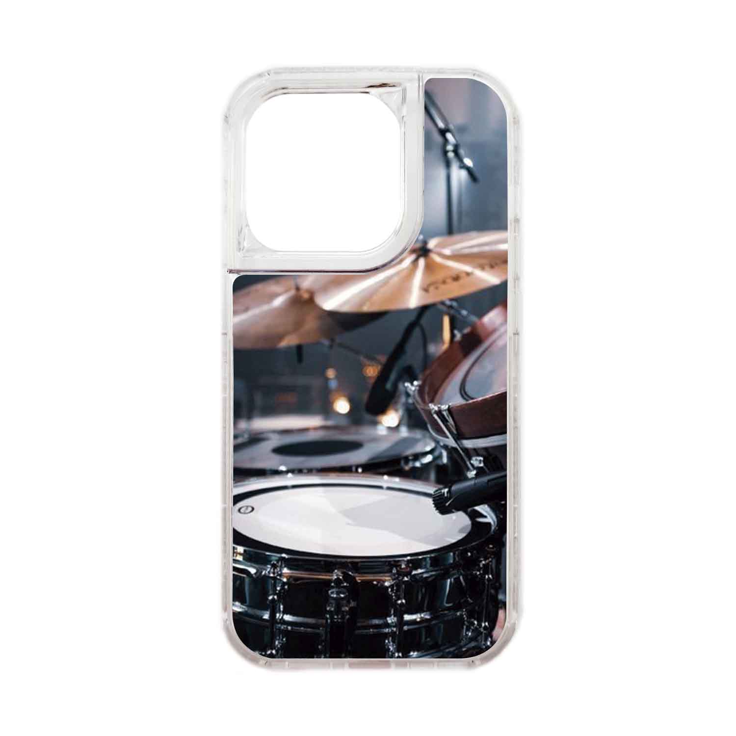 FUNDA PROTECTOR CASE 360 PARA IPHONE 15 PRO - TRANSPARENTE - 1