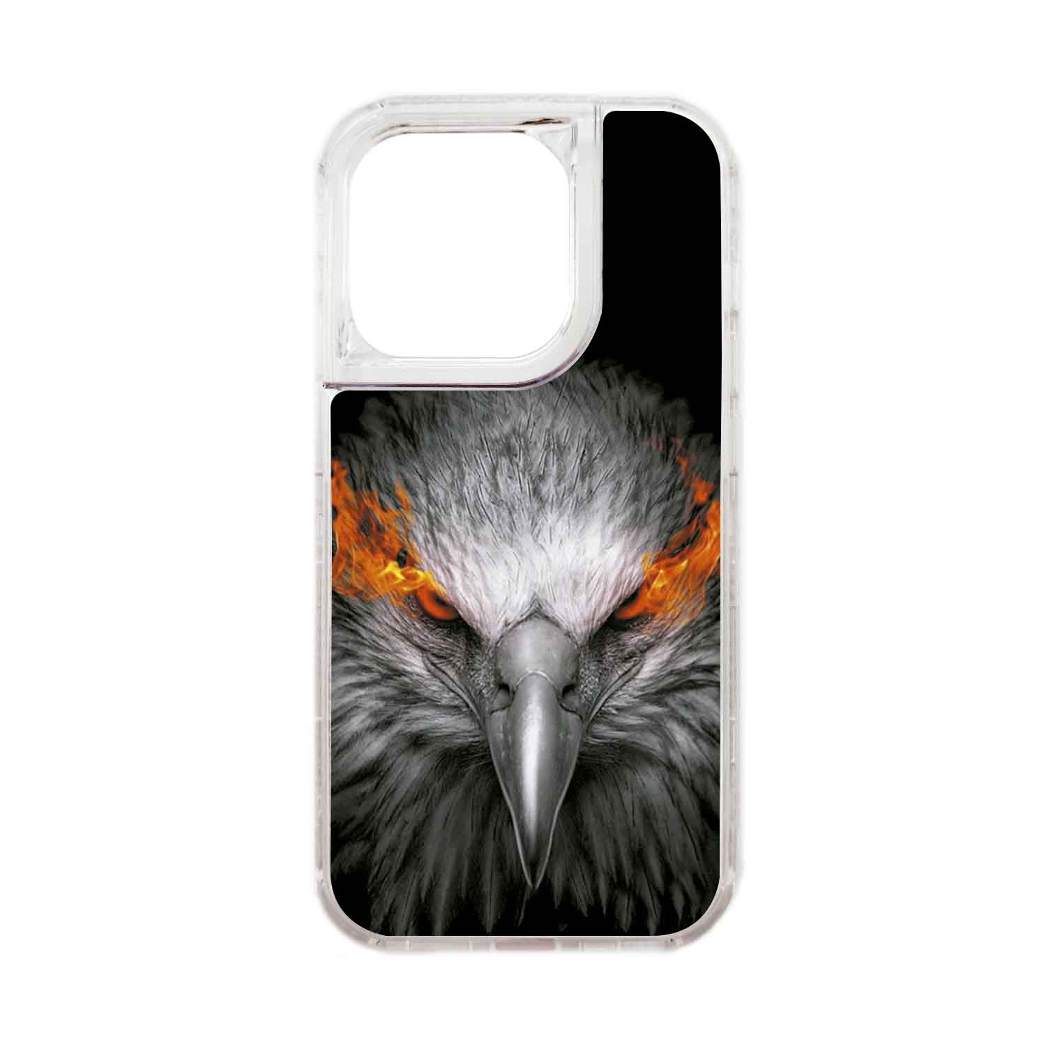 FUNDA PROTECTOR CASE 360 PARA IPHONE 15 PRO - TRANSPARENTE - 1