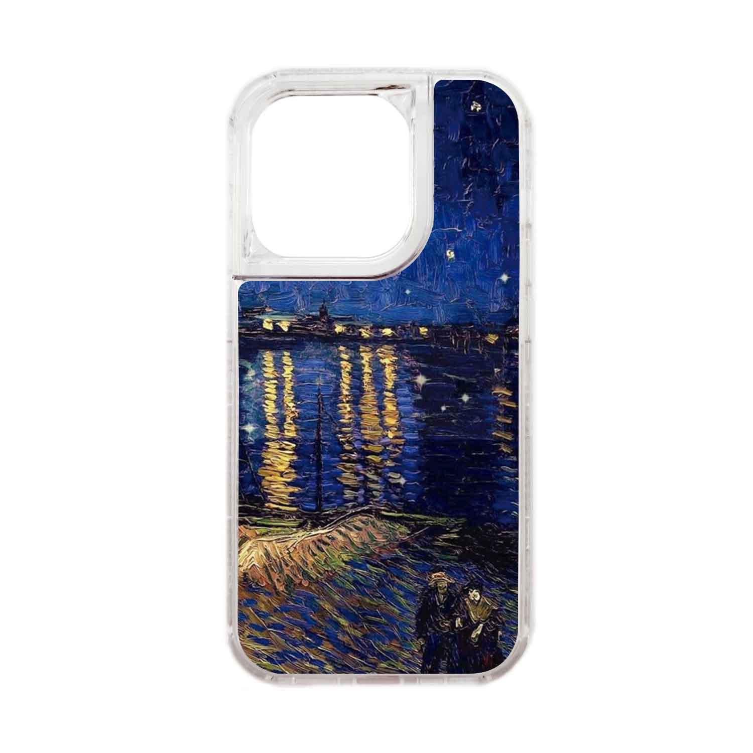 FUNDA PROTECTOR CASE 360 PARA IPHONE 15 PRO - TRANSPARENTE - 1