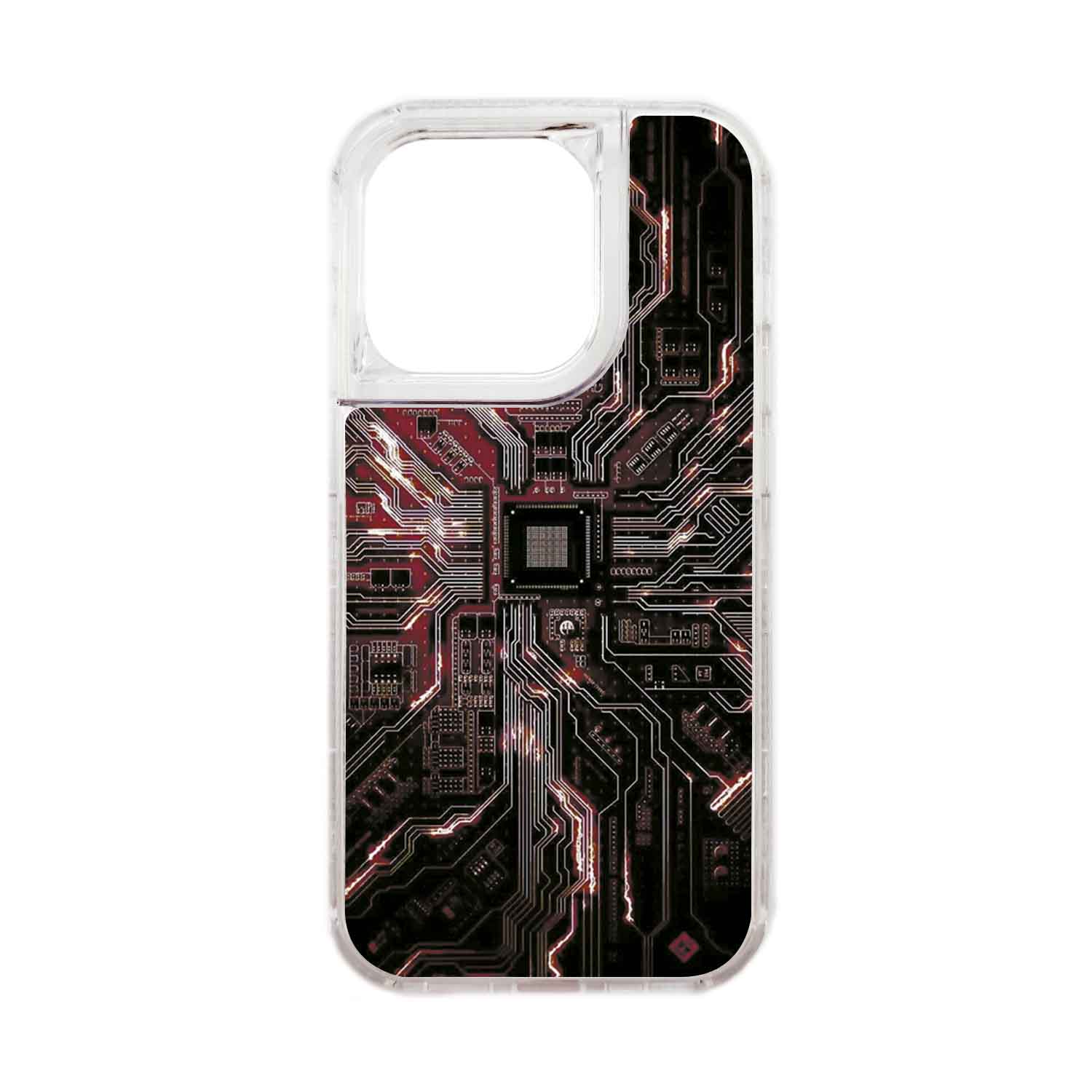 FUNDA PROTECTOR CASE 360 PARA IPHONE 15 PRO - TRANSPARENTE - 1