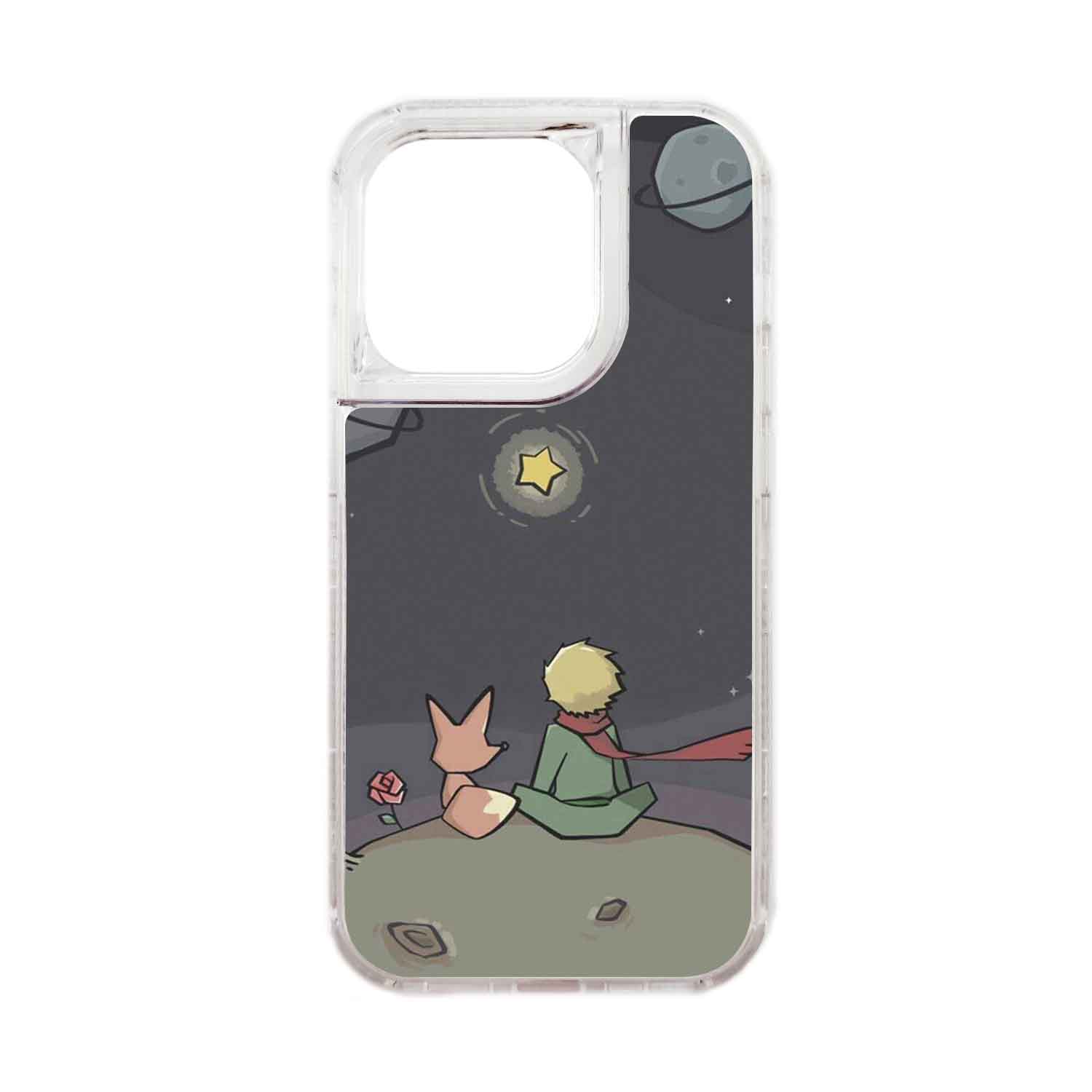 FUNDA PROTECTOR CASE 360 PARA IPHONE 15 PRO - TRANSPARENTE - 1