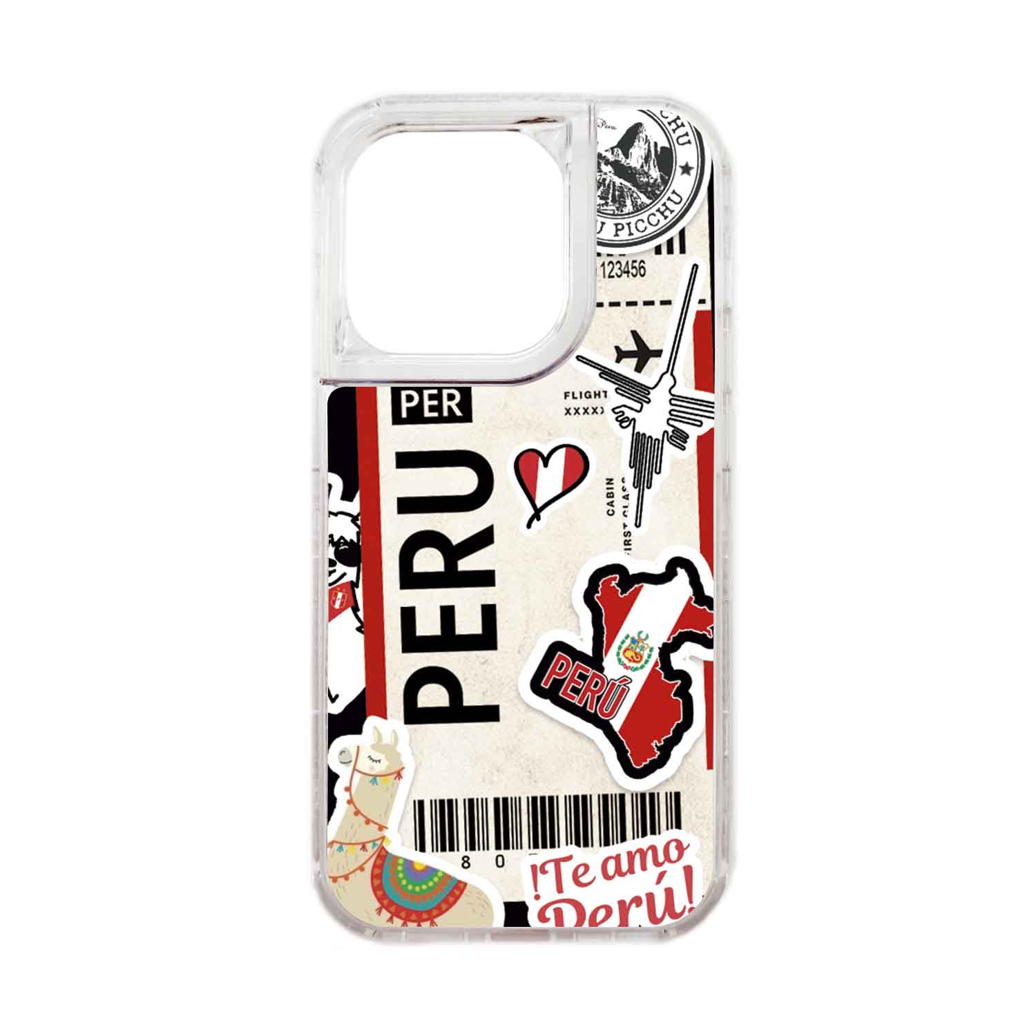 FUNDA PROTECTOR CASE 360 PARA IPHONE 15 PRO - TRANSPARENTE - 1