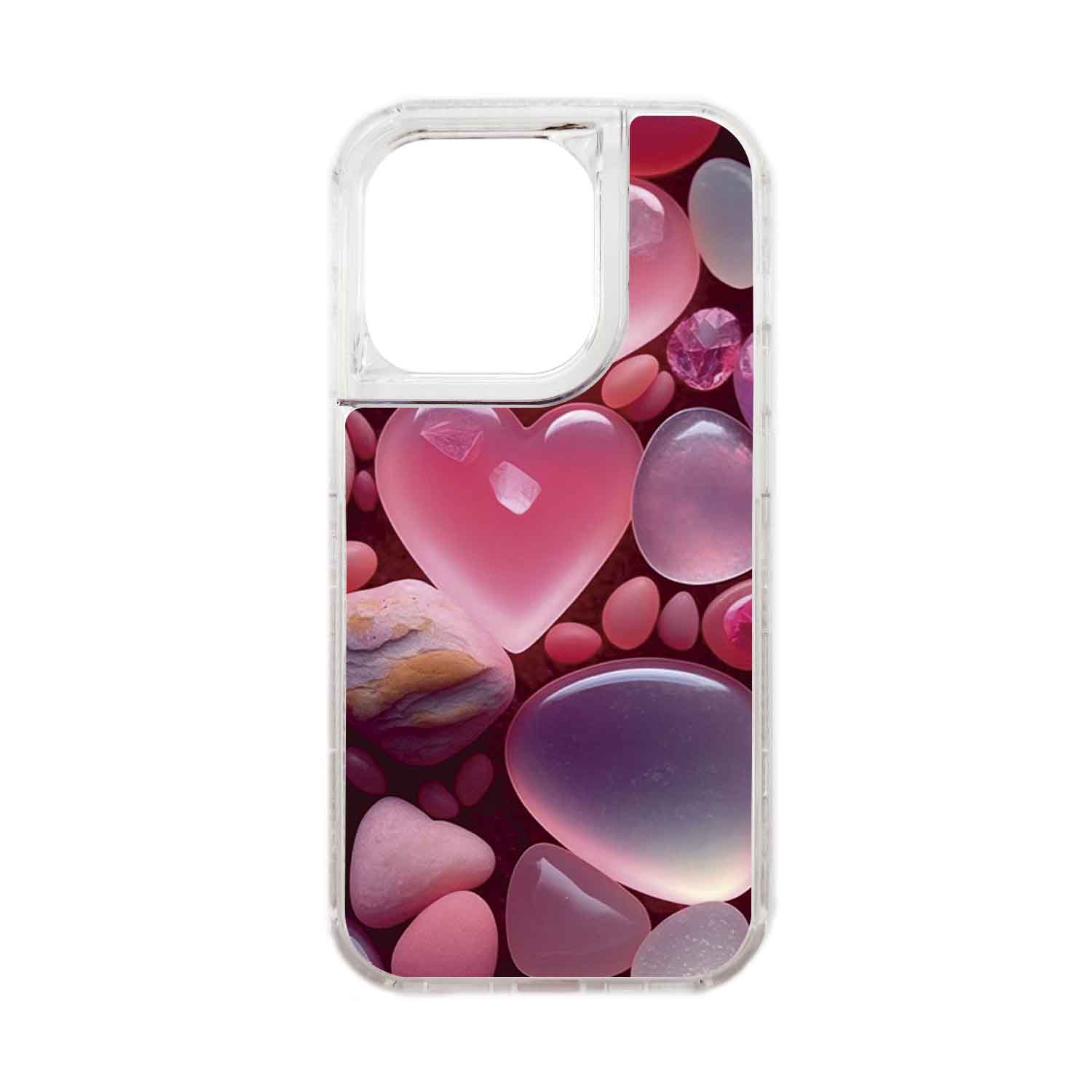 FUNDA PROTECTOR CASE 360 PARA IPHONE 15 PRO - TRANSPARENTE - 1