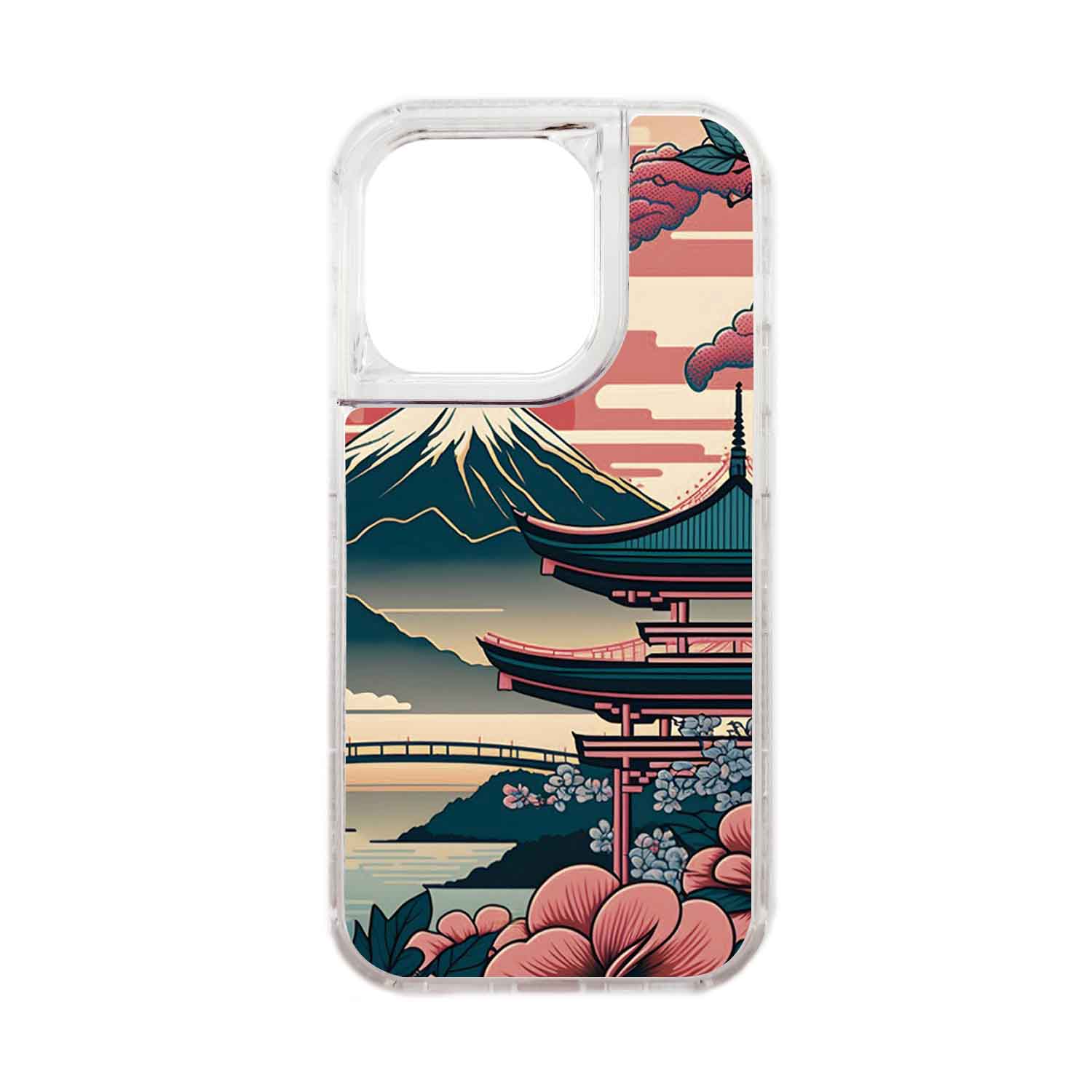 FUNDA PROTECTOR CASE 360 PARA IPHONE 15 PRO - TRANSPARENTE - 1