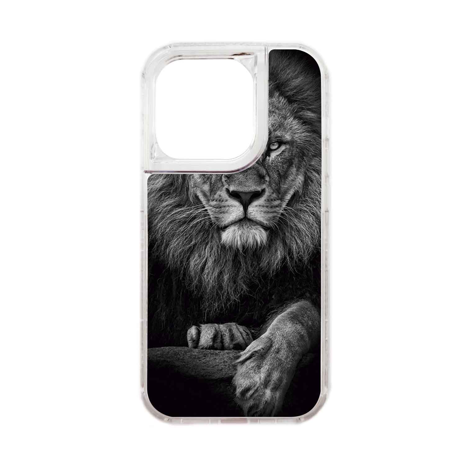 FUNDA PROTECTOR CASE 360 PARA IPHONE 15 PRO - TRANSPARENTE - 1