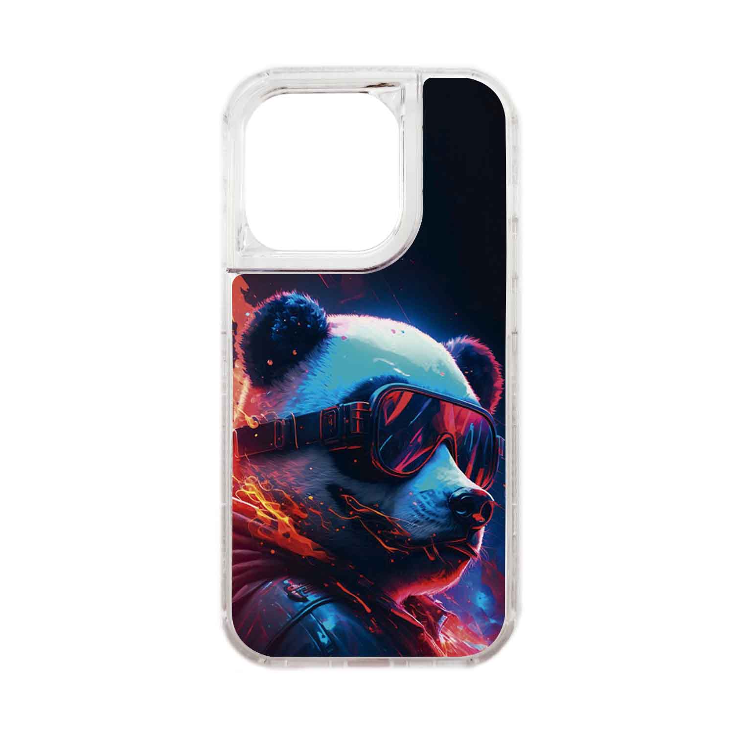 FUNDA PROTECTOR CASE 360 PARA IPHONE 15 PRO - TRANSPARENTE - 1