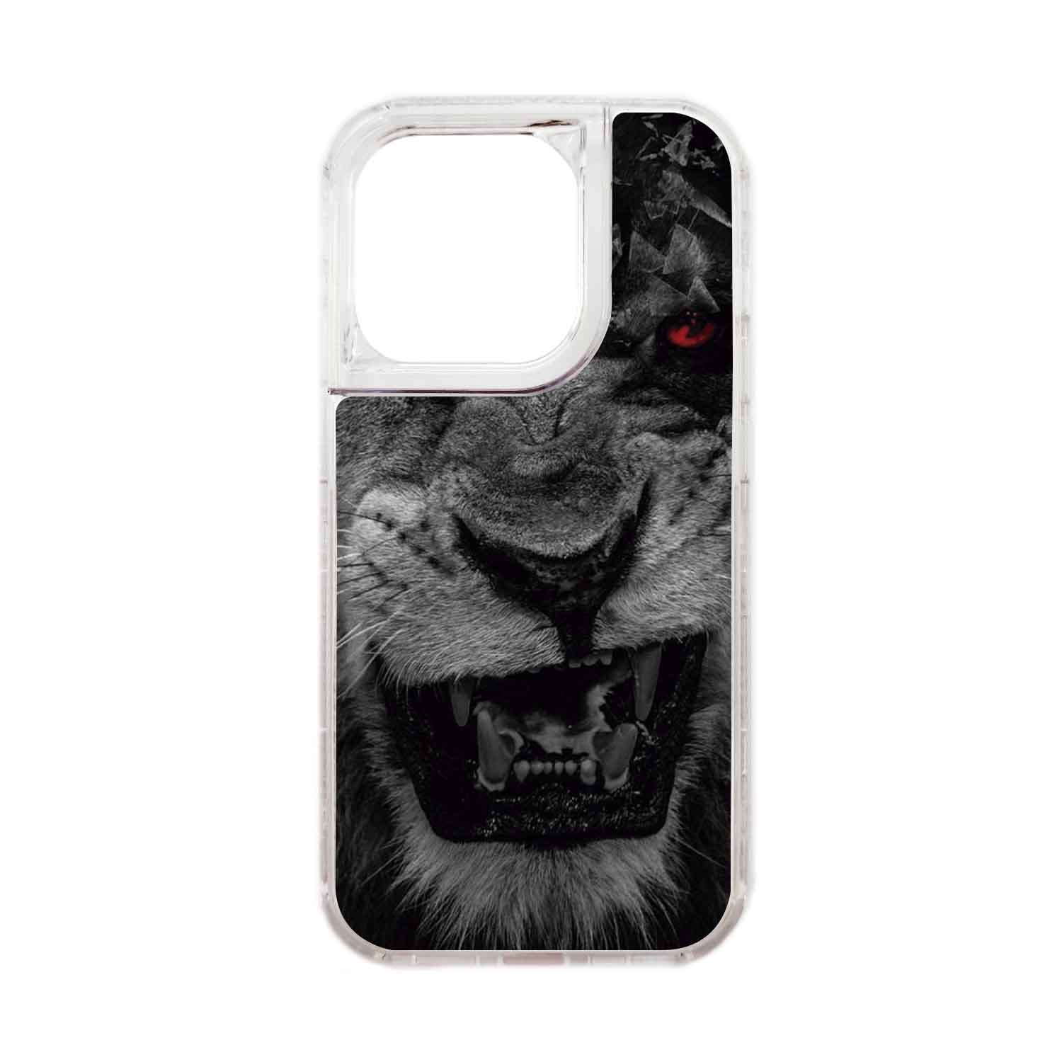 FUNDA PROTECTOR CASE 360 PARA IPHONE 15 PRO - TRANSPARENTE - 1