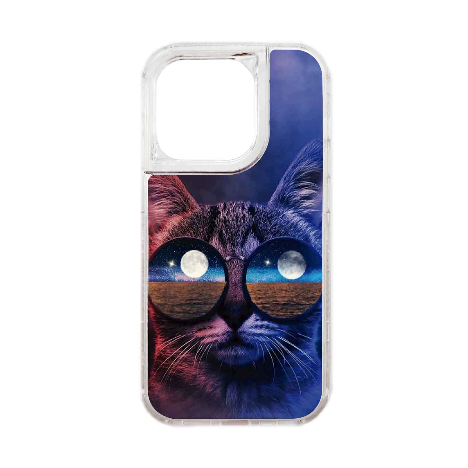 FUNDA PROTECTOR CASE 360 PARA IPHONE 15 PRO - TRANSPARENTE - 1