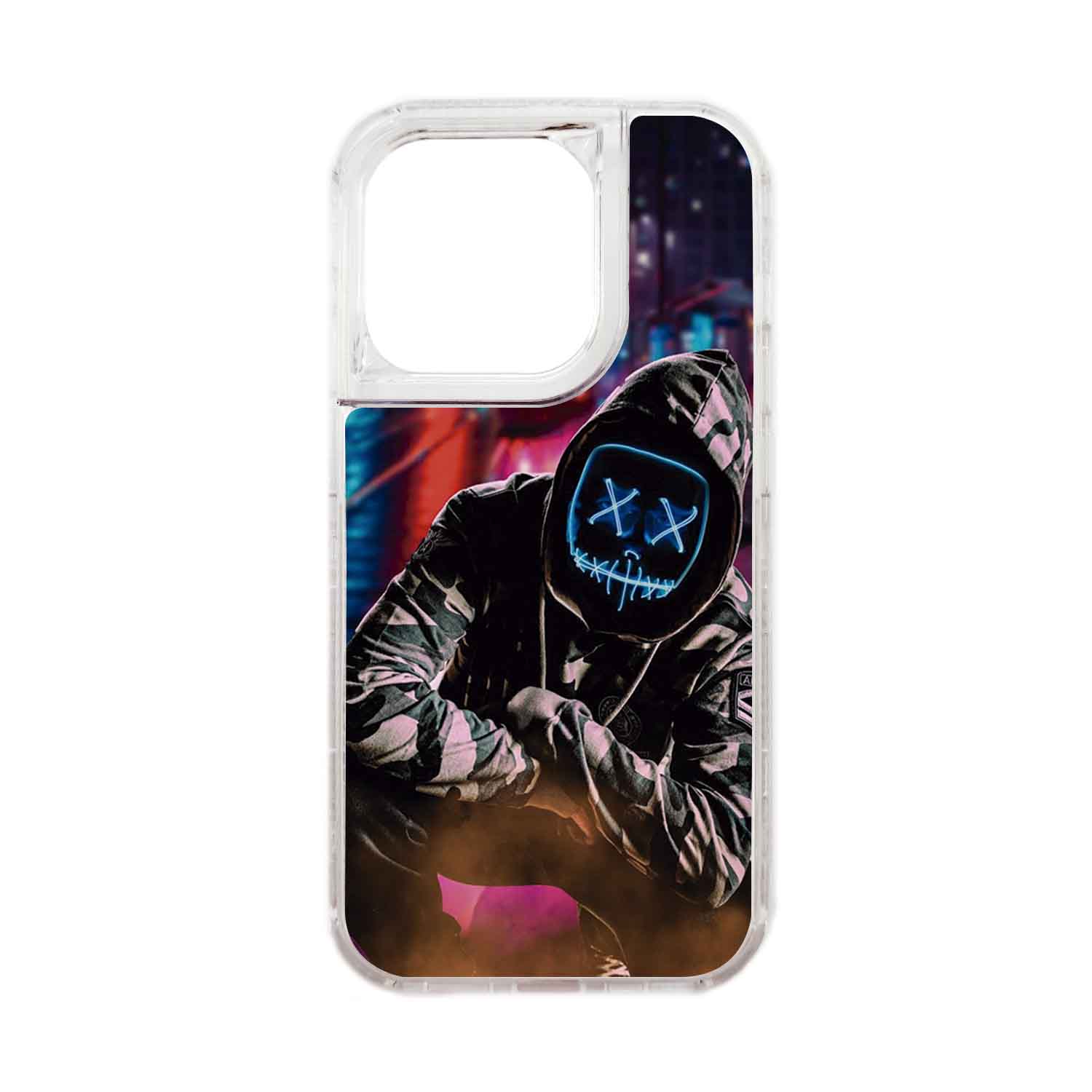 FUNDA PROTECTOR CASE 360 PARA IPHONE 15 PRO - TRANSPARENTE - 1