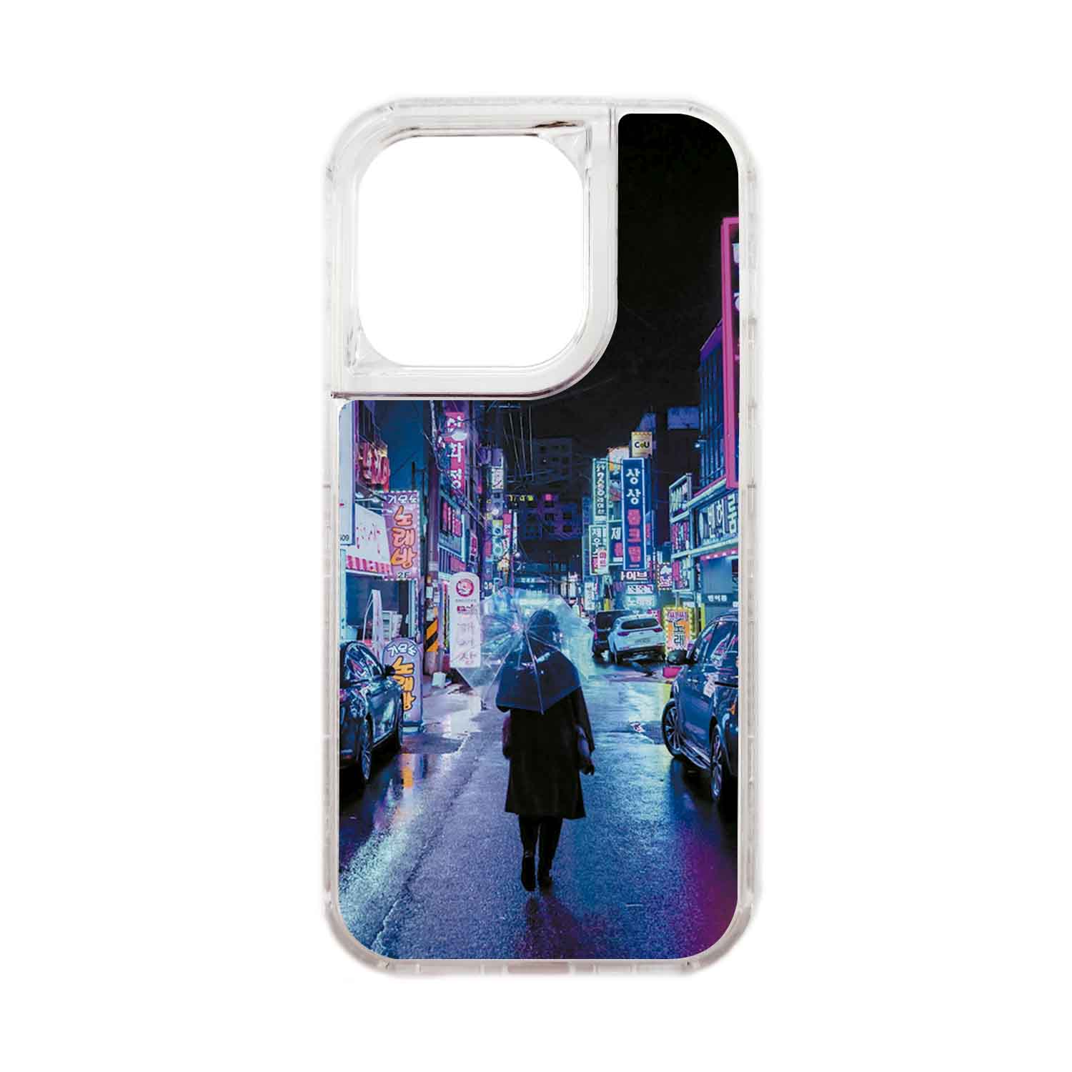 FUNDA PROTECTOR CASE 360 PARA IPHONE 15 PRO - TRANSPARENTE - 1