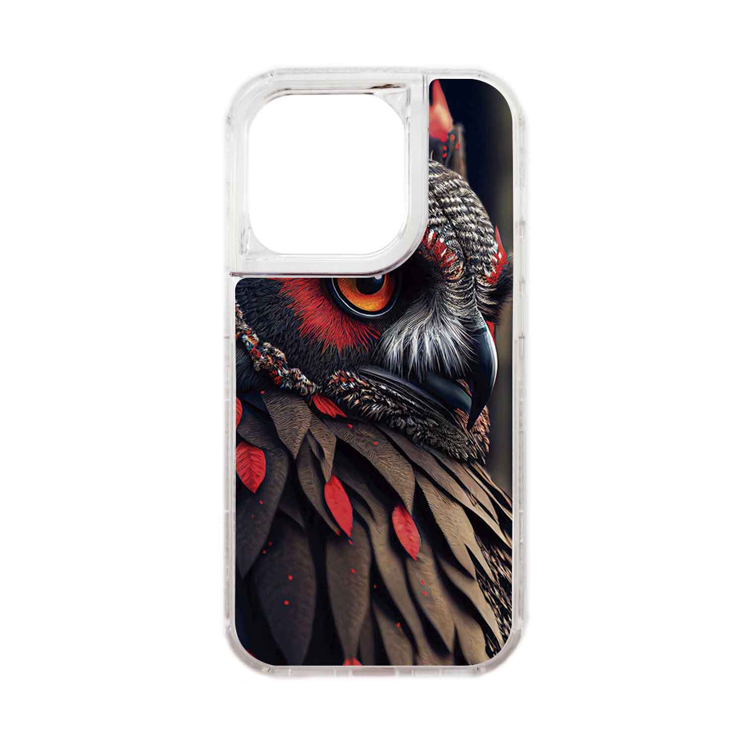 FUNDA PROTECTOR CASE 360 PARA IPHONE 15 PRO - TRANSPARENTE - 1