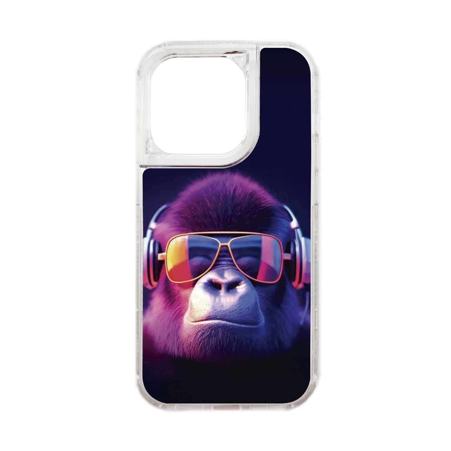 FUNDA PROTECTOR CASE 360 PARA IPHONE 15 PRO - TRANSPARENTE - 1