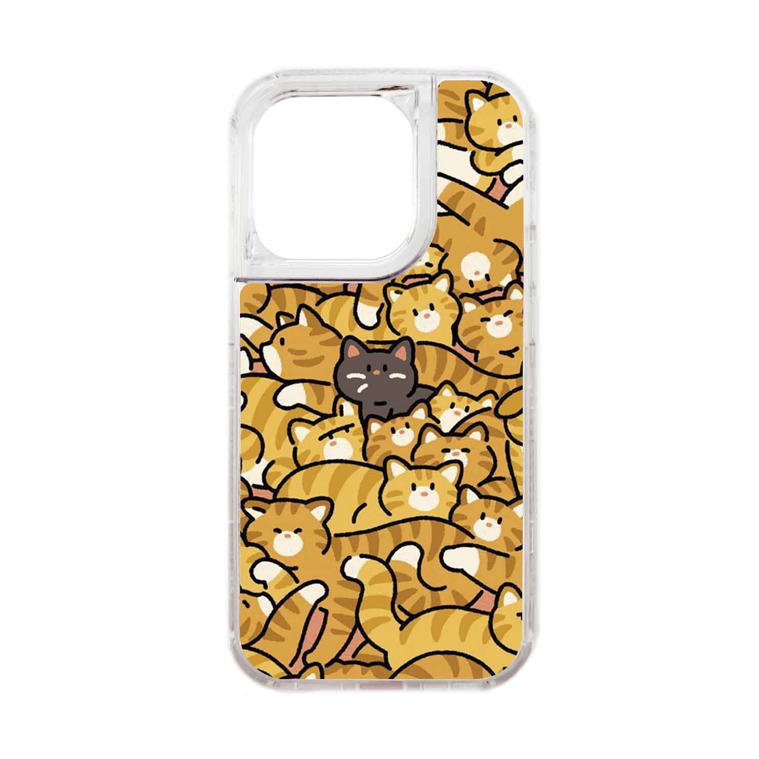 FUNDA PROTECTOR CASE 360 PARA IPHONE 15 PRO - TRANSPARENTE - 1