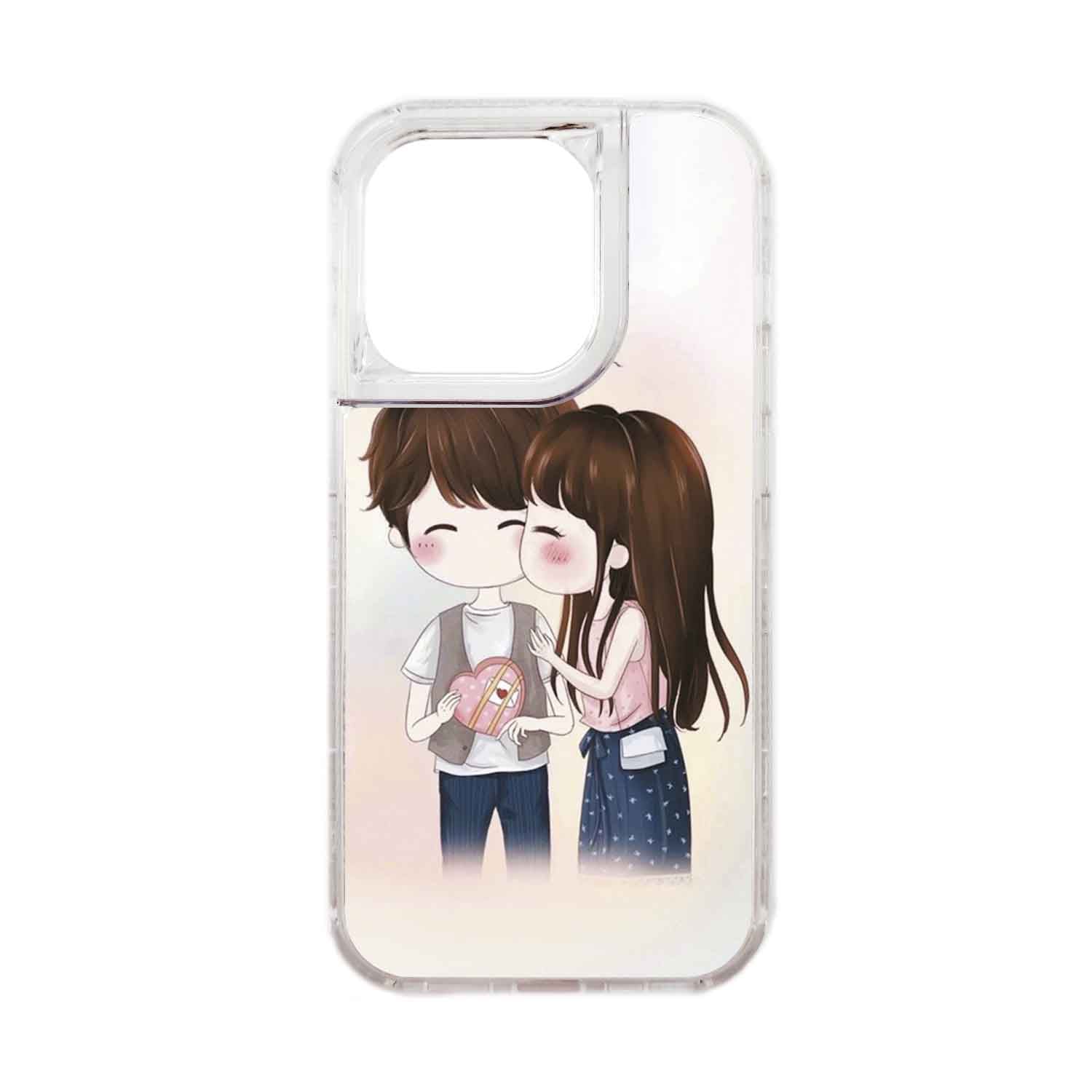 FUNDA PROTECTOR CASE 360 PARA IPHONE 15 PRO - TRANSPARENTE - 1