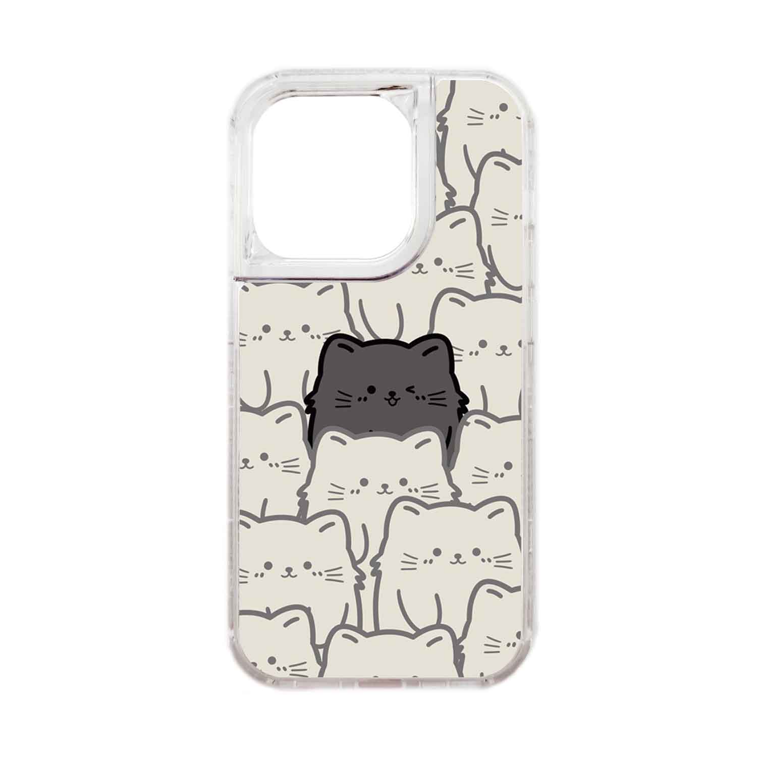 FUNDA PROTECTOR CASE 360 PARA IPHONE 15 PRO - TRANSPARENTE - 1
