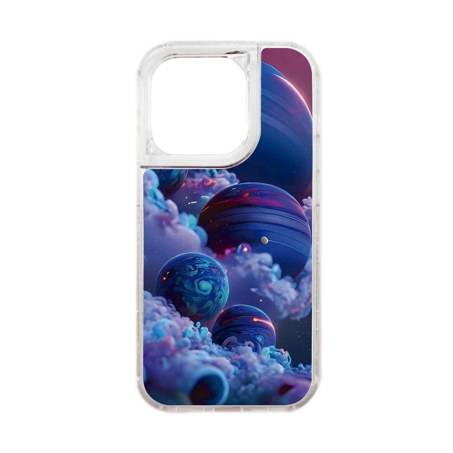 FUNDA PROTECTOR CASE 360 PARA IPHONE 15 PRO - TRANSPARENTE - 1