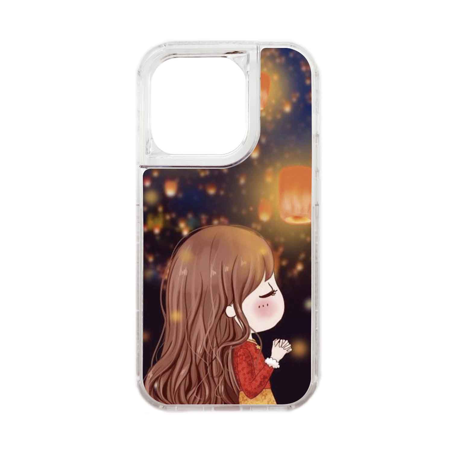 FUNDA PROTECTOR CASE 360 PARA IPHONE 15 PRO - TRANSPARENTE - 1