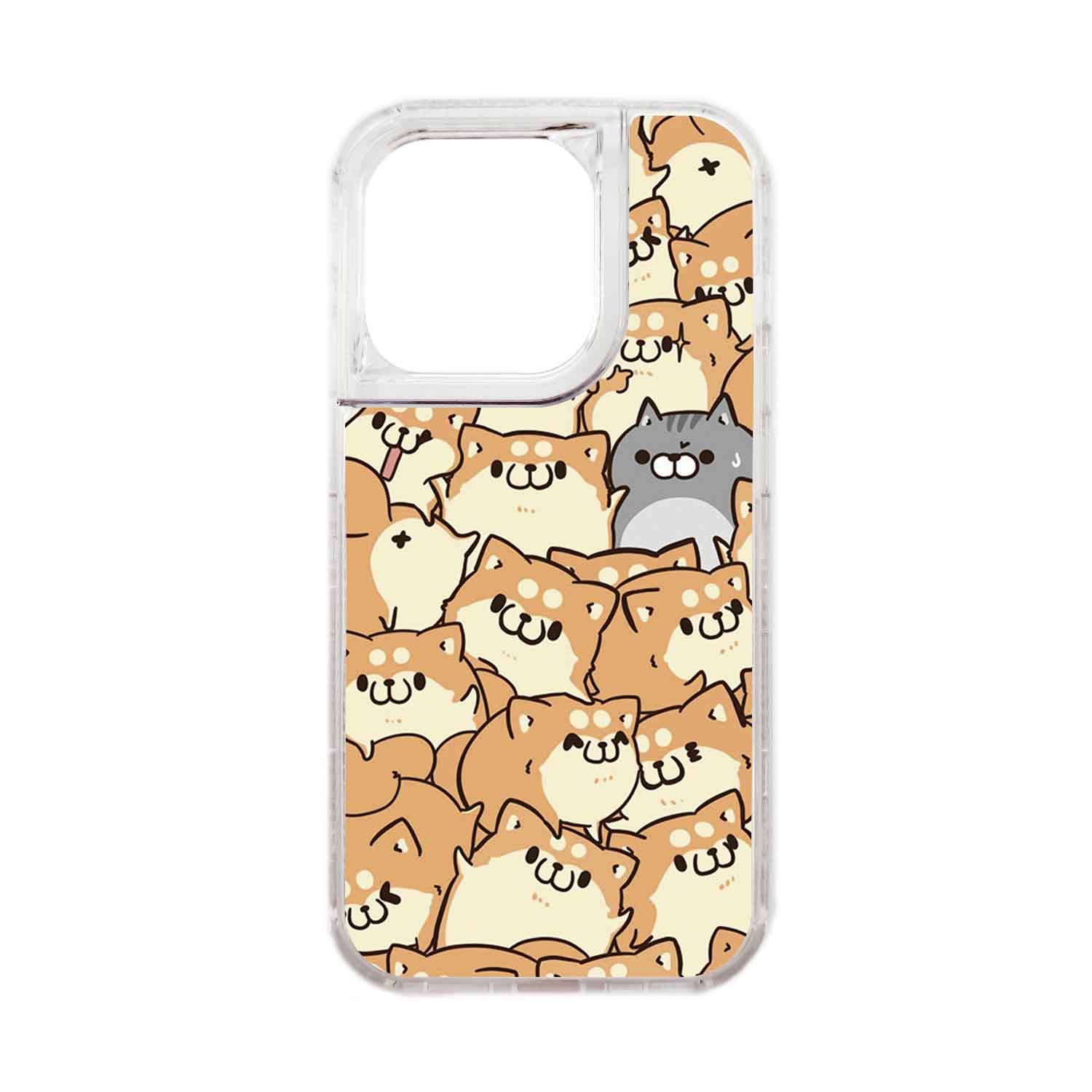 FUNDA PROTECTOR CASE 360 PARA IPHONE 15 PRO - TRANSPARENTE - 1