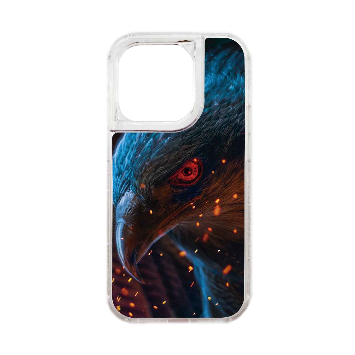 FUNDA PROTECTOR CASE 360 PARA IPHONE 15 PRO - TRANSPARENTE - 1