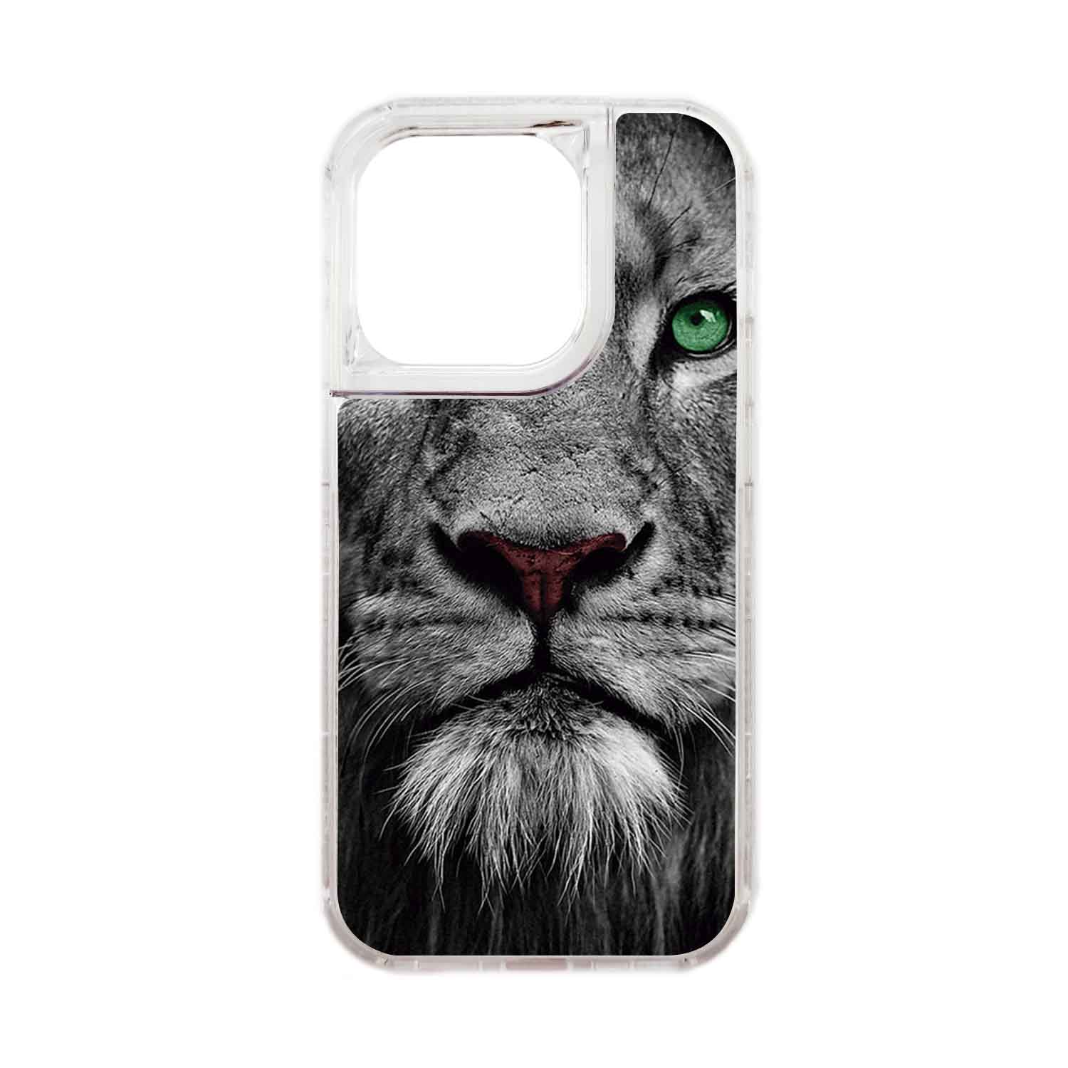 FUNDA PROTECTOR CASE 360 PARA IPHONE 15 PRO - TRANSPARENTE - 1