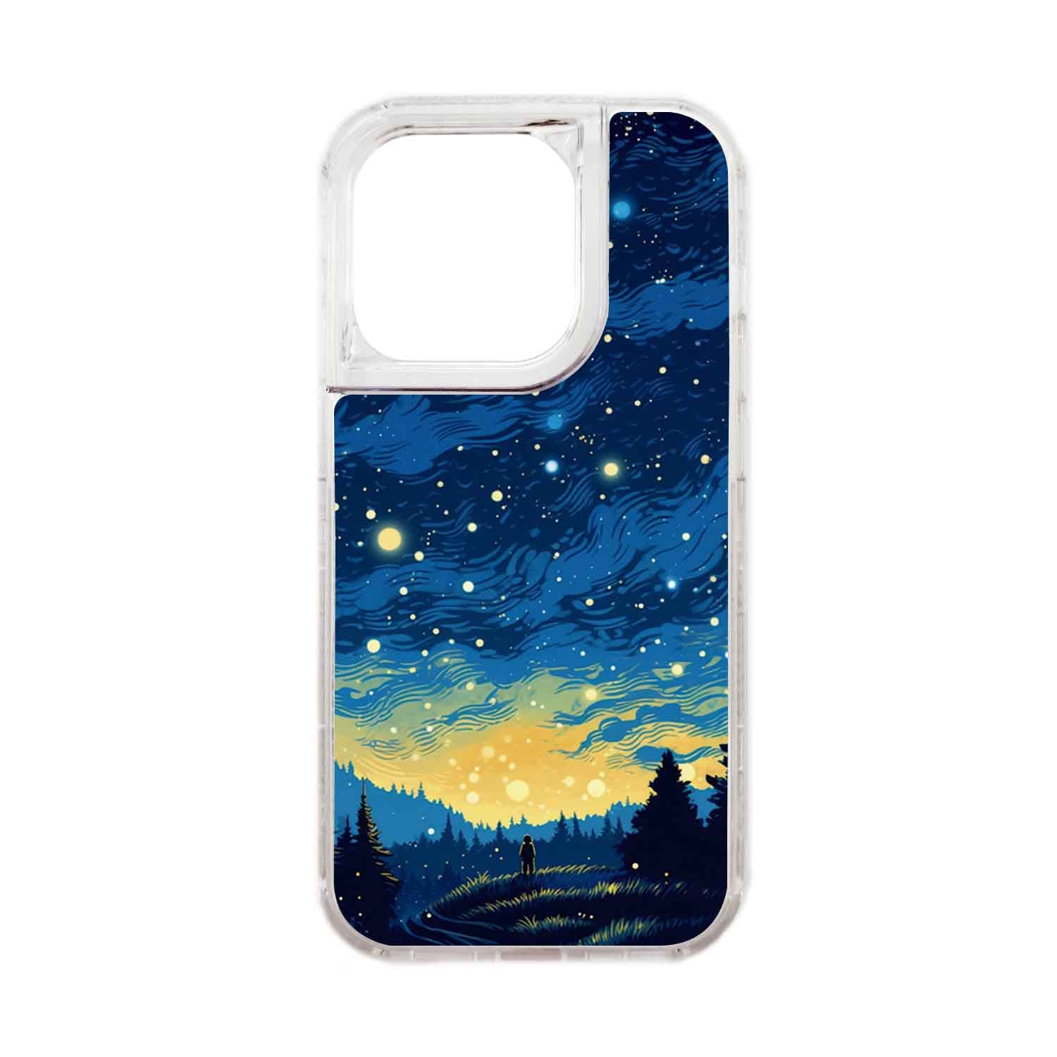 FUNDA PROTECTOR CASE 360 PARA IPHONE 15 PRO - TRANSPARENTE - 1
