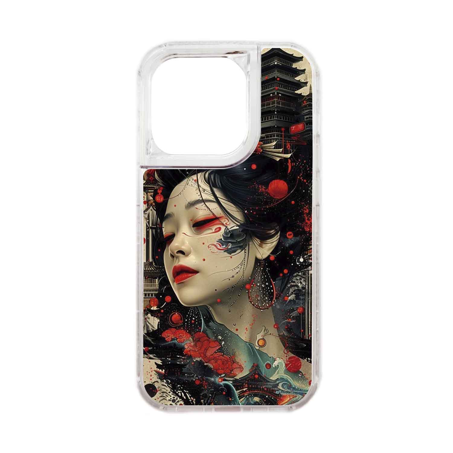 FUNDA PROTECTOR CASE 360 PARA IPHONE 15 PRO - TRANSPARENTE - 1