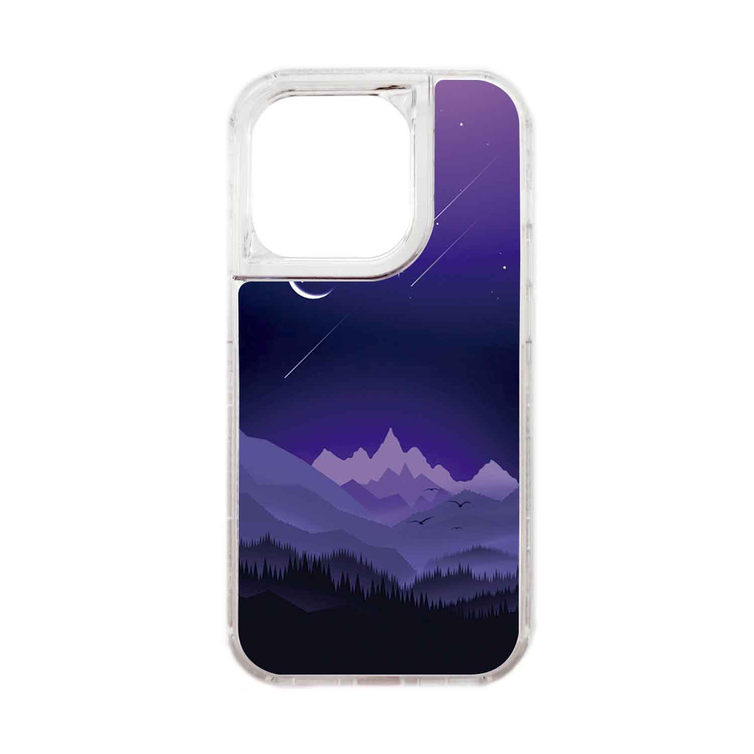 FUNDA PROTECTOR CASE 360 PARA IPHONE 15 PRO - TRANSPARENTE - 1
