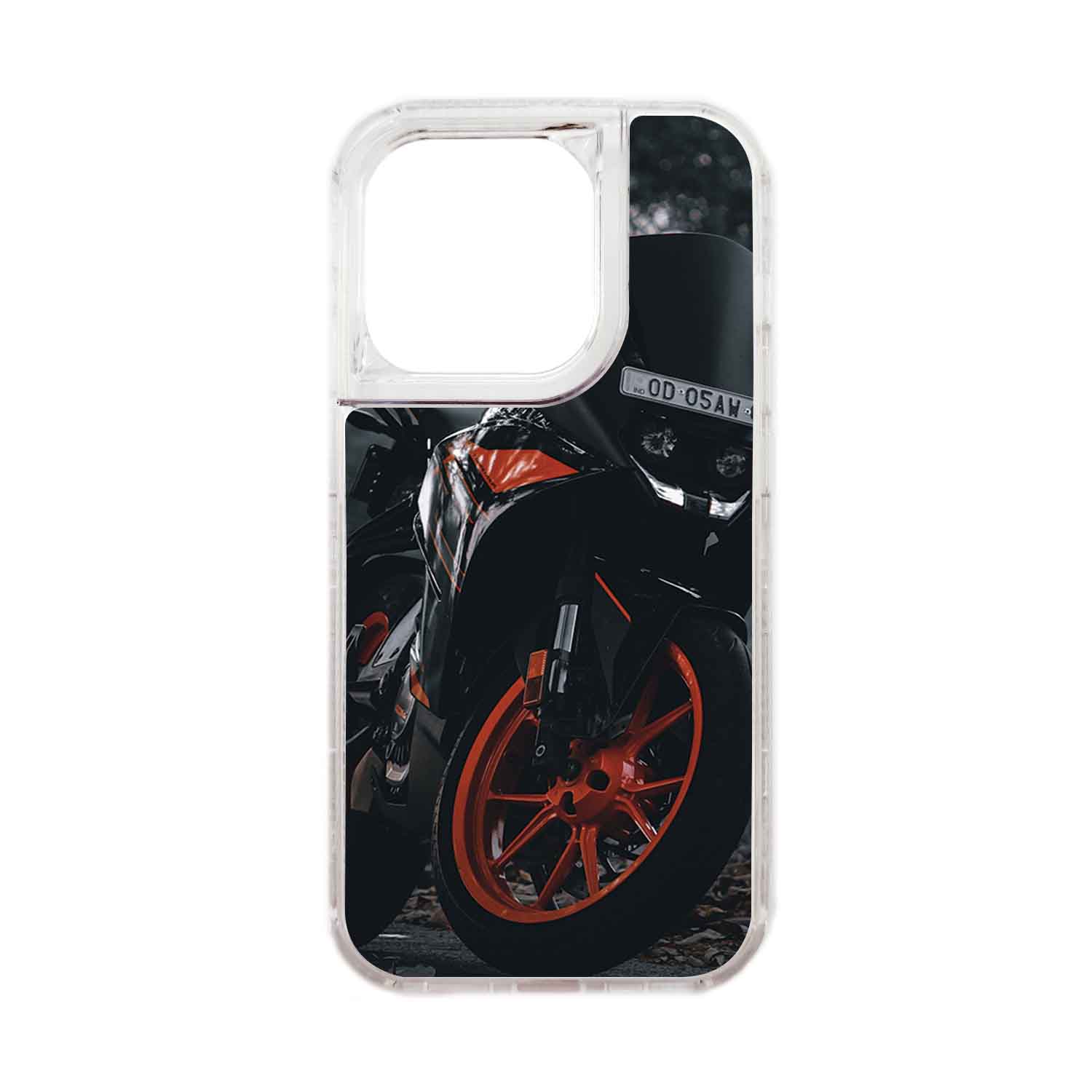 FUNDA PROTECTOR CASE 360 PARA IPHONE 15 PRO - TRANSPARENTE - 1