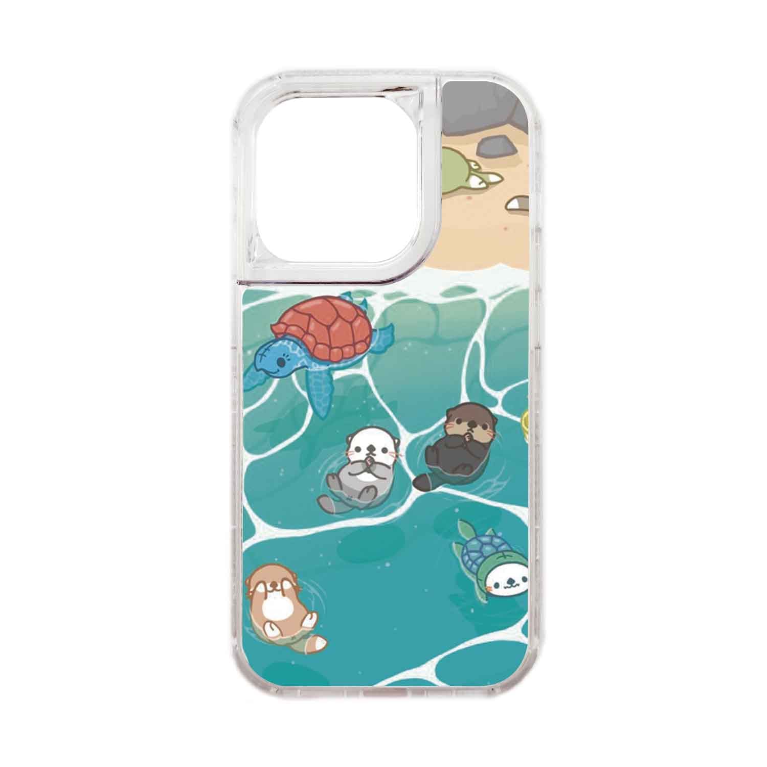 FUNDA PROTECTOR CASE 360 PARA IPHONE 15 PRO - TRANSPARENTE - 1