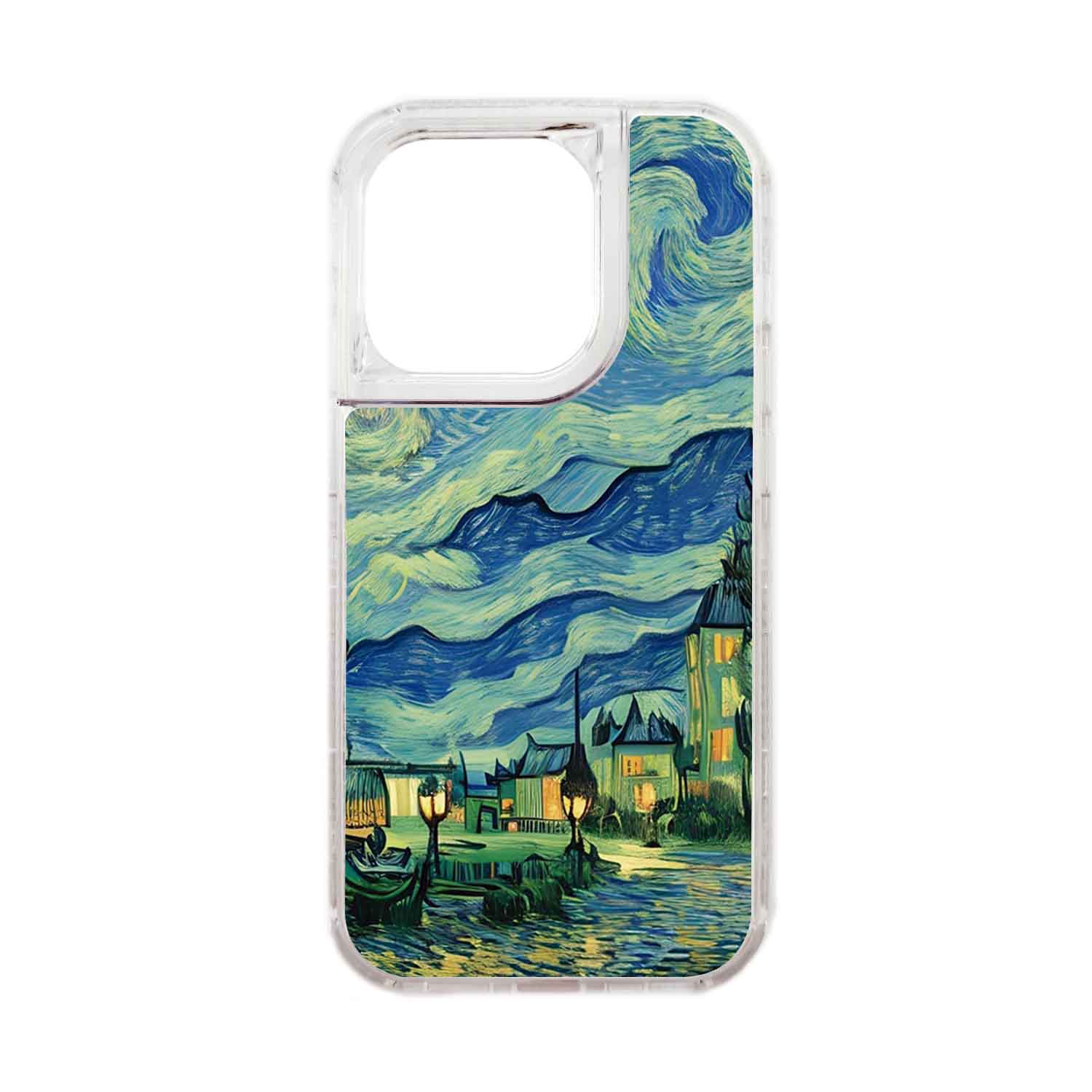 FUNDA PROTECTOR CASE 360 PARA IPHONE 15 PRO - TRANSPARENTE - 1