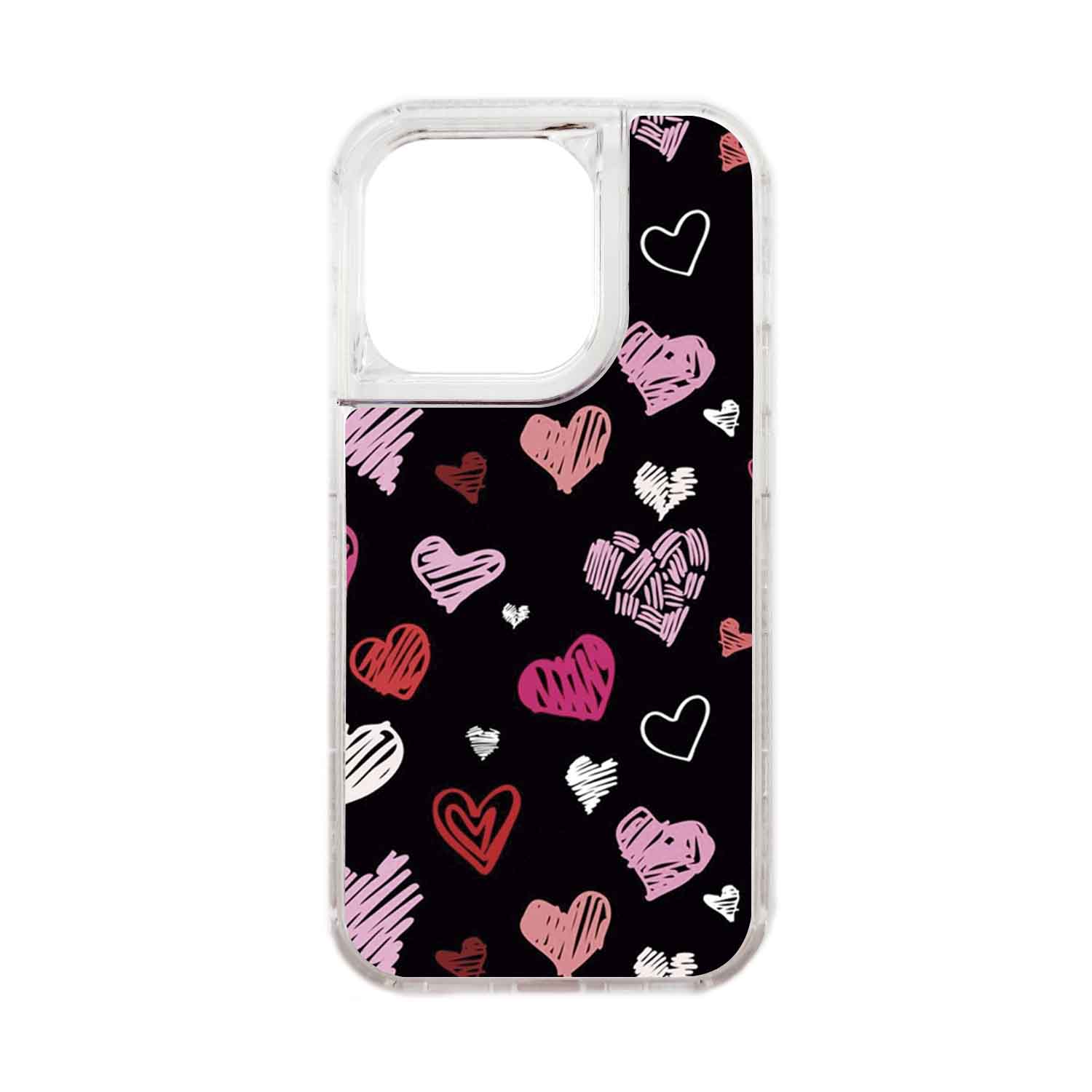 FUNDA PROTECTOR CASE 360 PARA IPHONE 15 PRO - TRANSPARENTE - 1