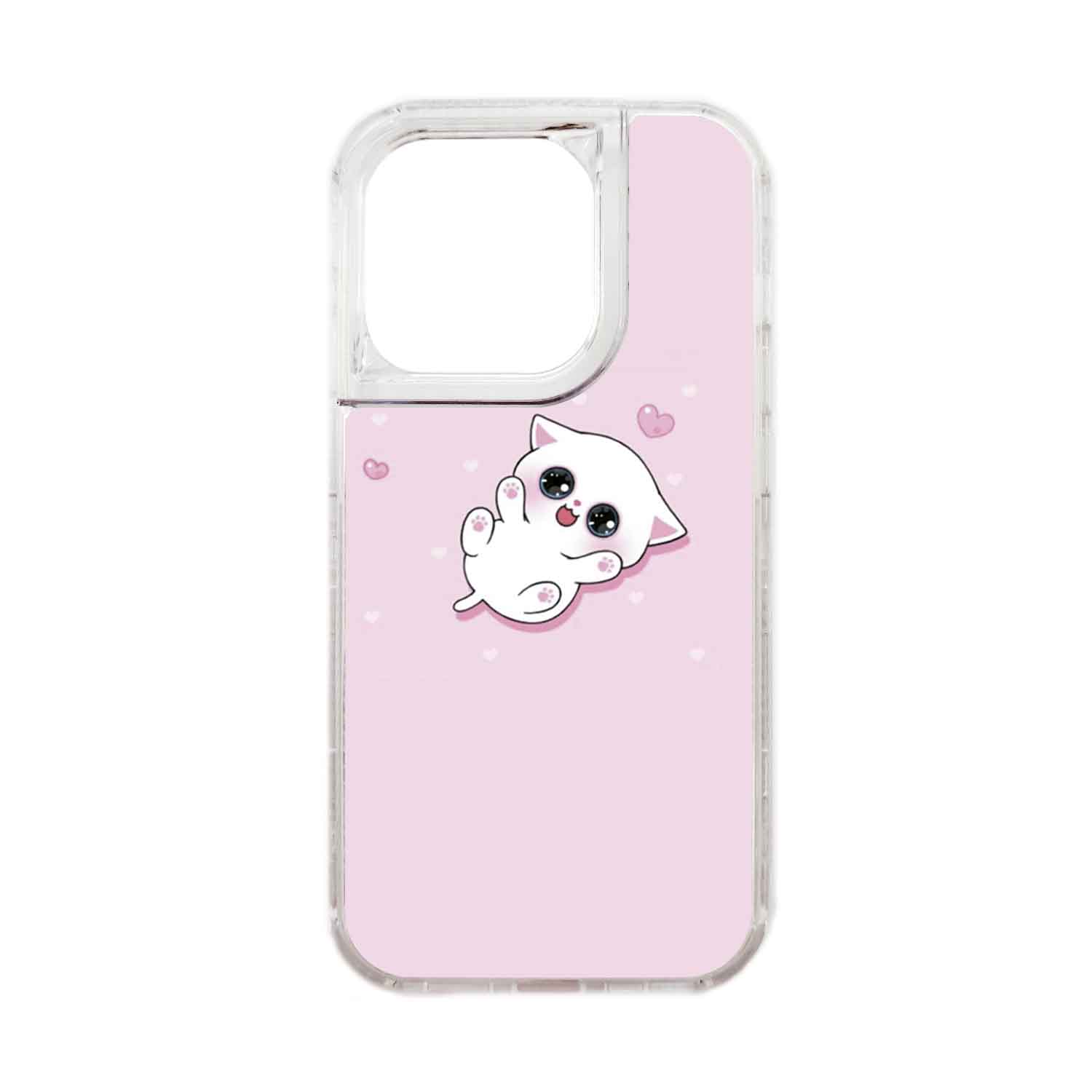 FUNDA PROTECTOR CASE 360 PARA IPHONE 15 PRO - TRANSPARENTE - 1